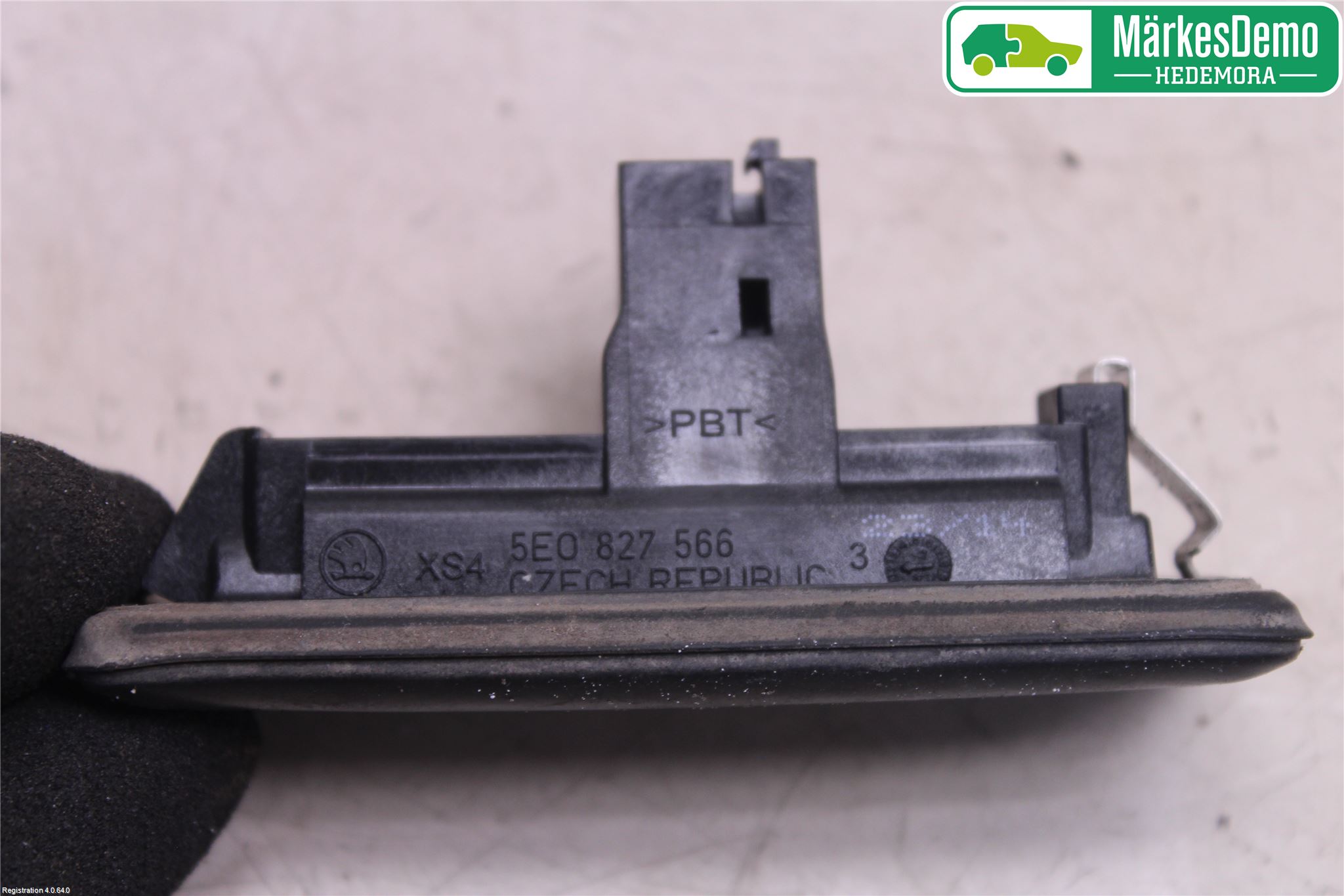 Skoda FABIA 07-14 Bakluckehandtag