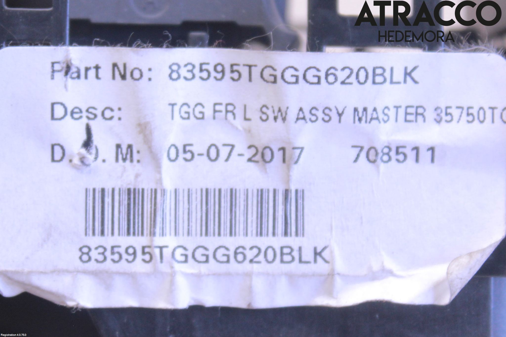 Honda CIVIC 17-22 Strömställare Elhiss