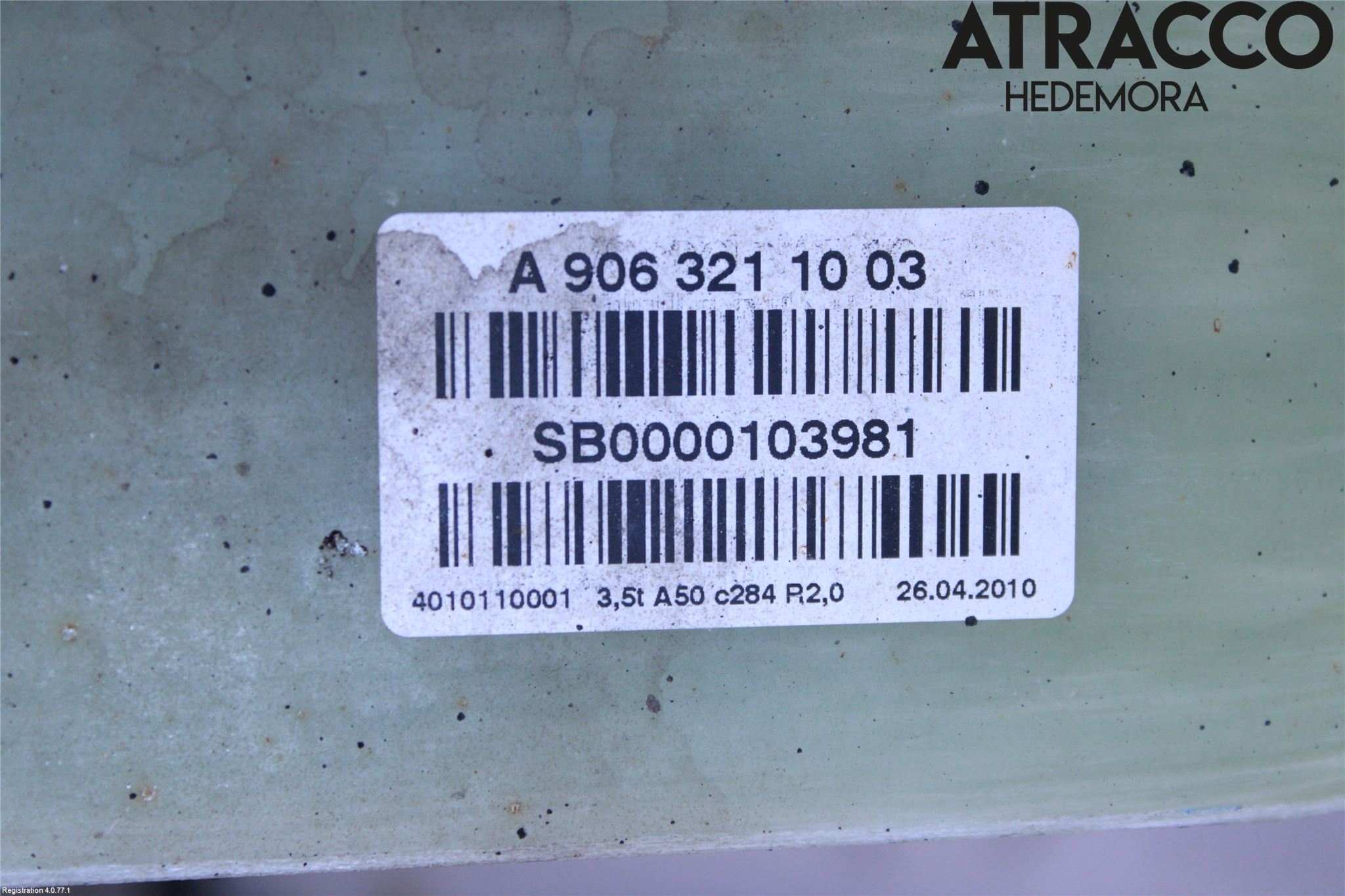 Volkswagen VW CRAFTER 06-16 Fjäder Fram Blad