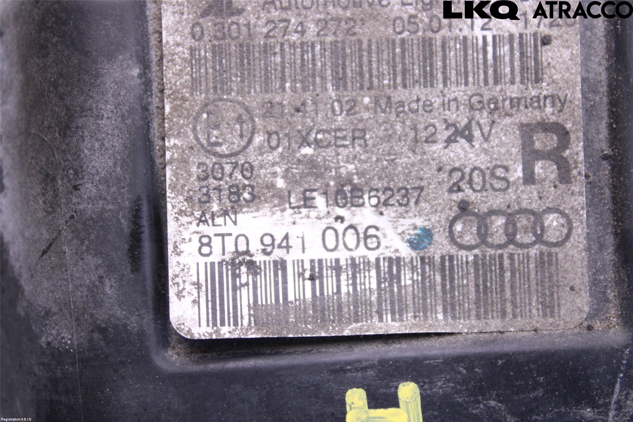 Audi A5 07-16 Strålkastare Höger