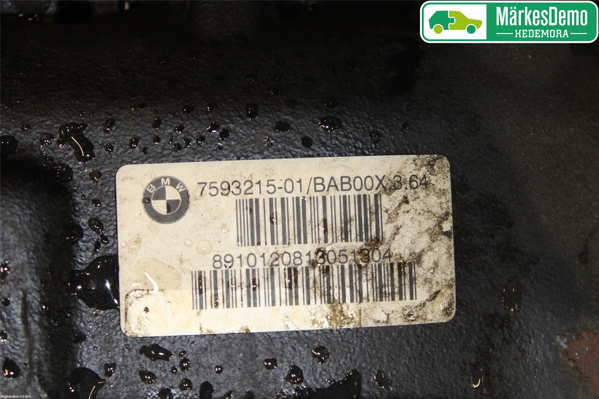 BMW X1 E84 10-15 Bakväxel-Diff