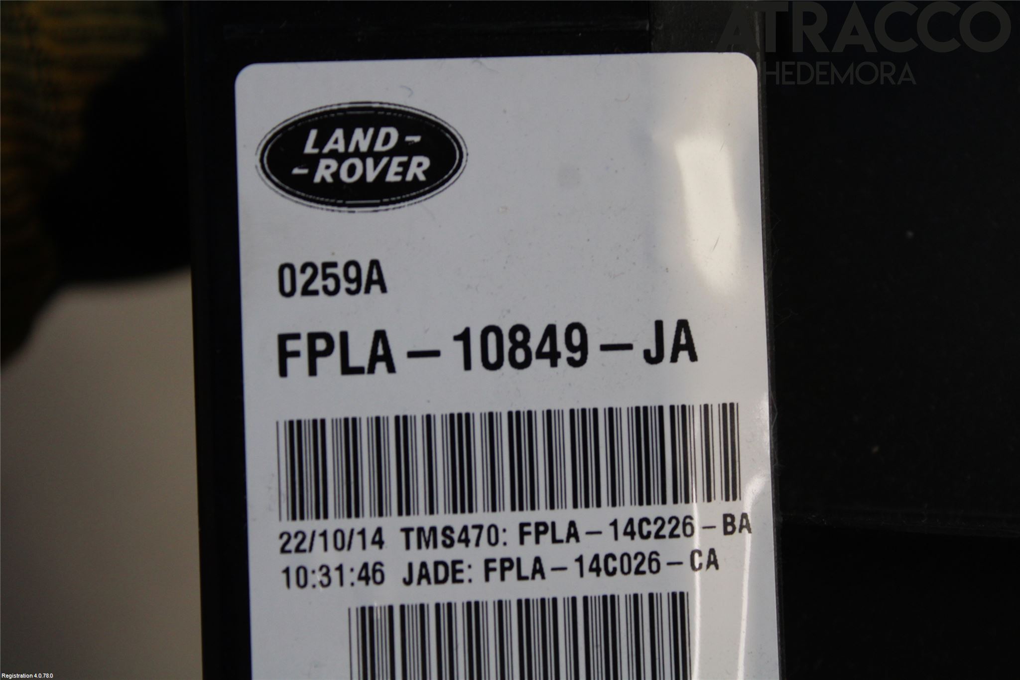 Landrover RANGE ROVER SPORT (L494) 14-22 Instrument Komb