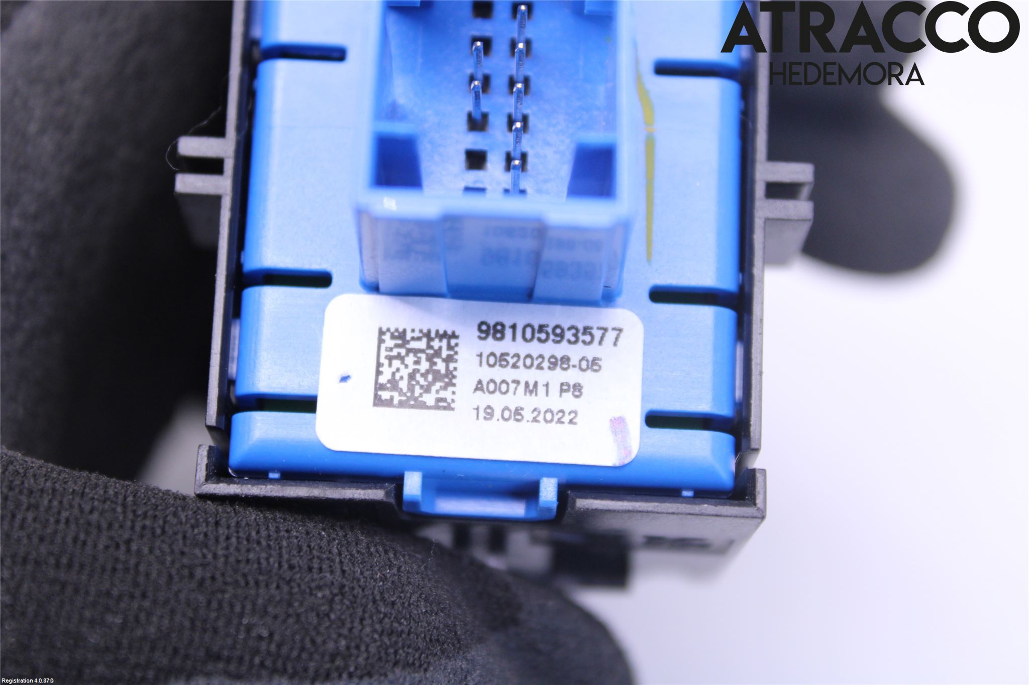 Peugeot 2008/E-2008 20- Strömställare Parkeringsbroms