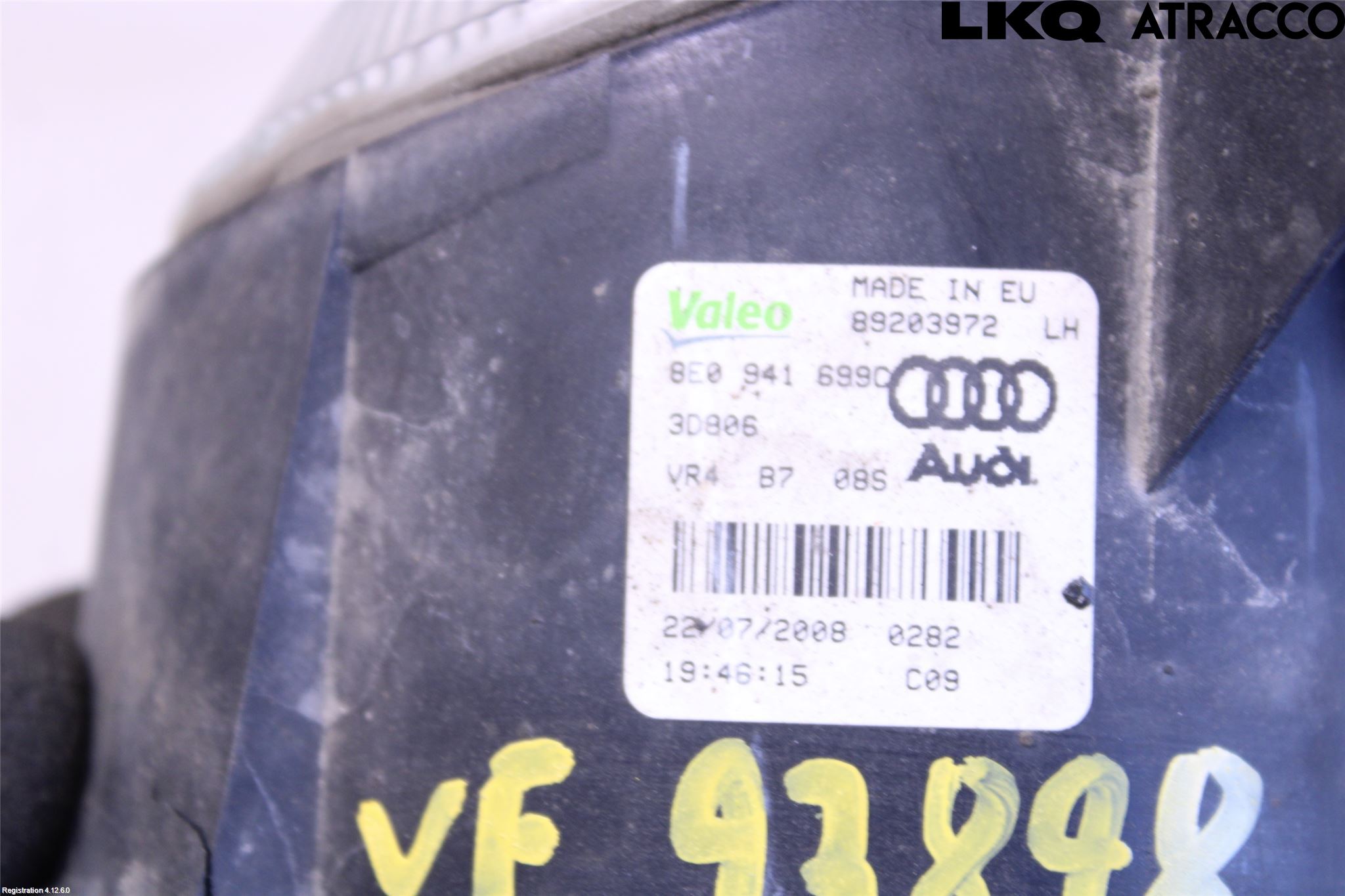 Audi A3/S3 05-13 Dimljus-Varselljus Fram