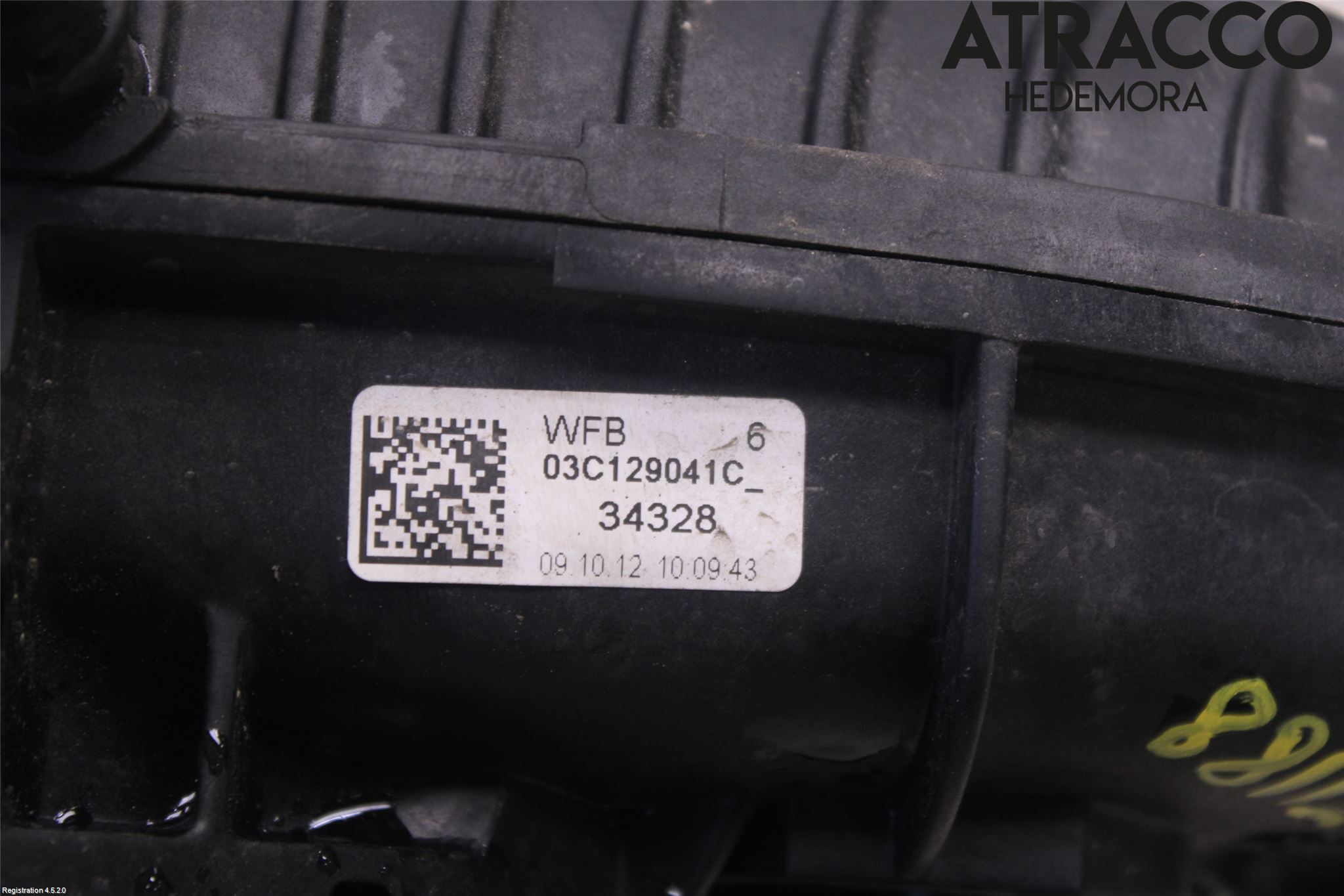 Volkswagen VW PASSAT 11-14 Grenrör Insug