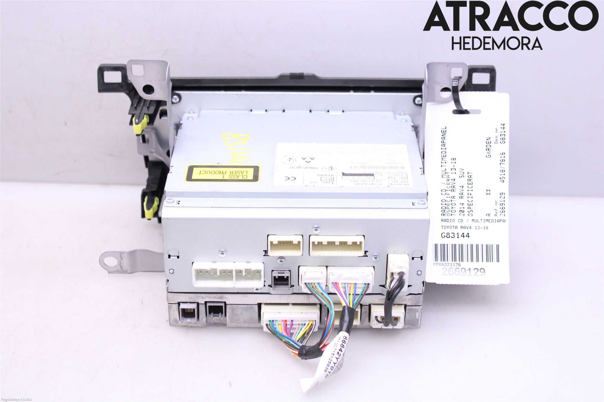 Toyota RAV4 13-18 Cd Radio - Multimediapanel
