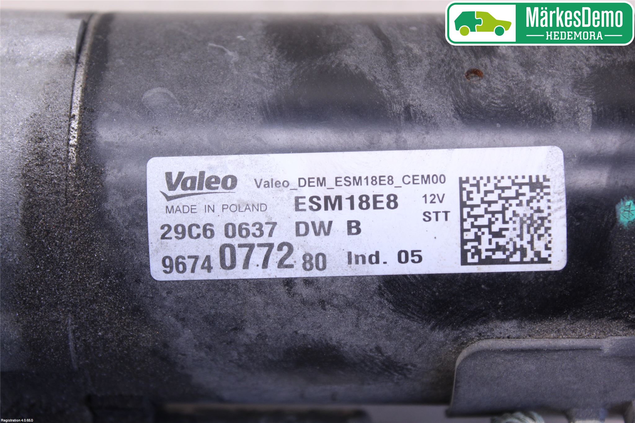 Peugeot 308 14-21 Startmotor