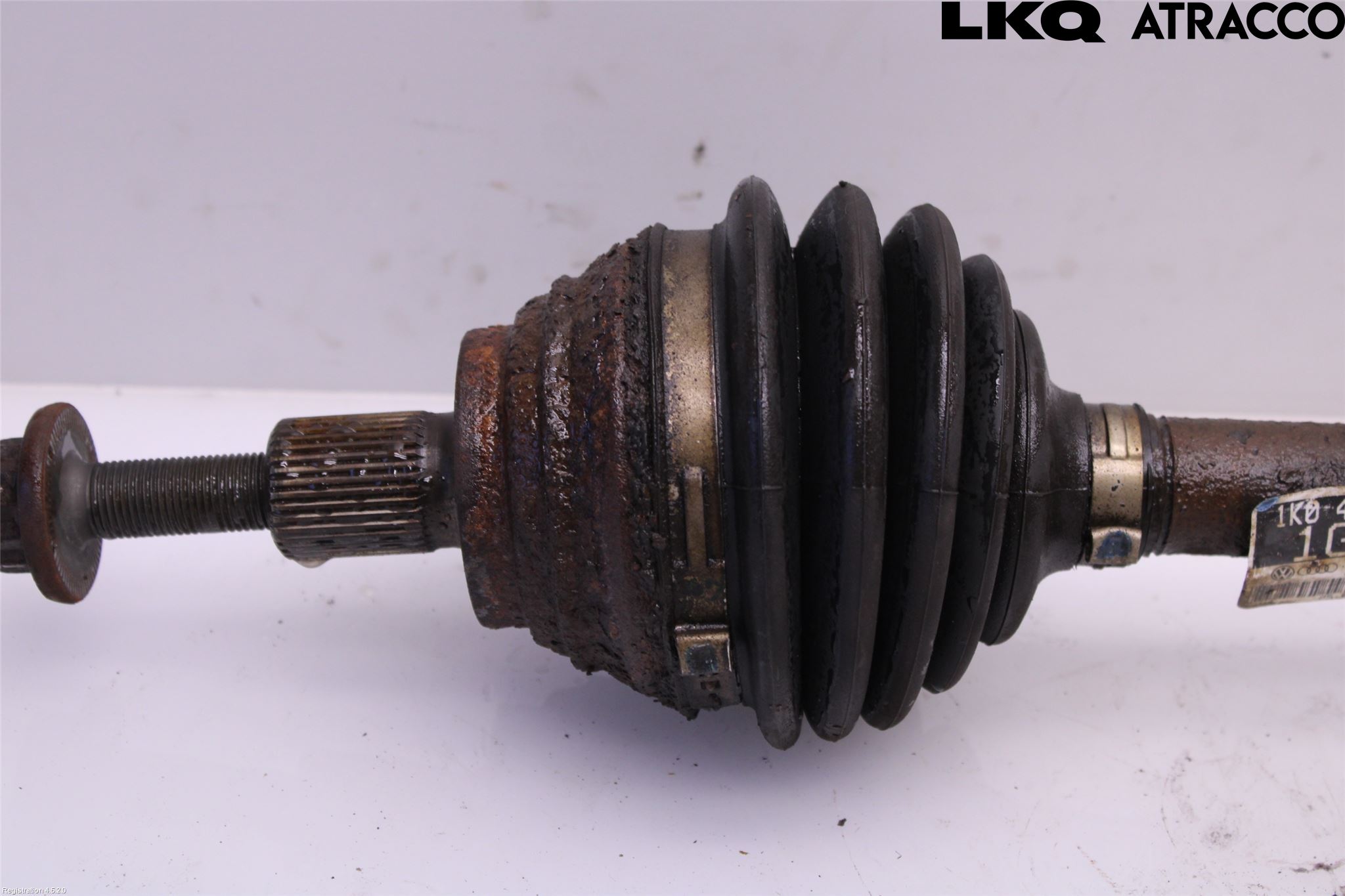 Volkswagen VW GOLF VI 09-13 Drivaxel Fram Vänster