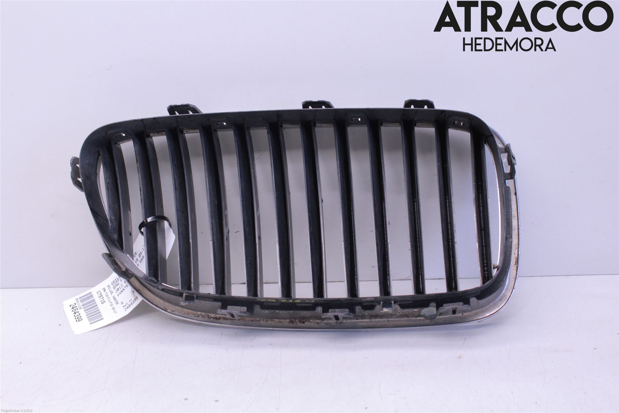 BMW 5 F10/F11/F18 09-17 Grilldel Vänster