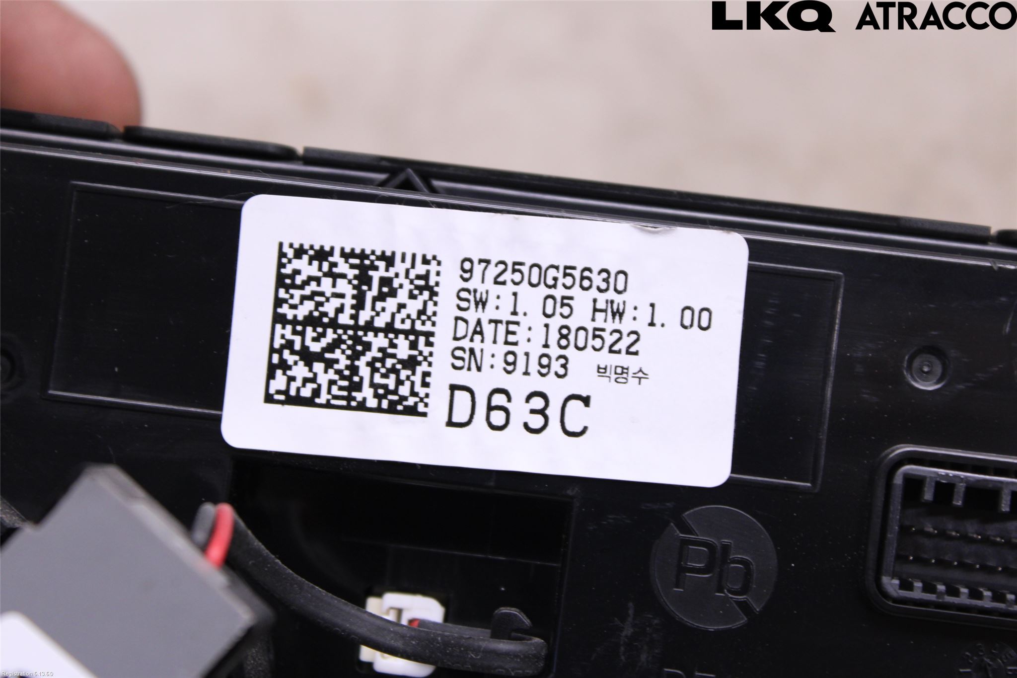 Kia NIRO (DE) 17-22 Ac Styrenhet Ac Manöveren