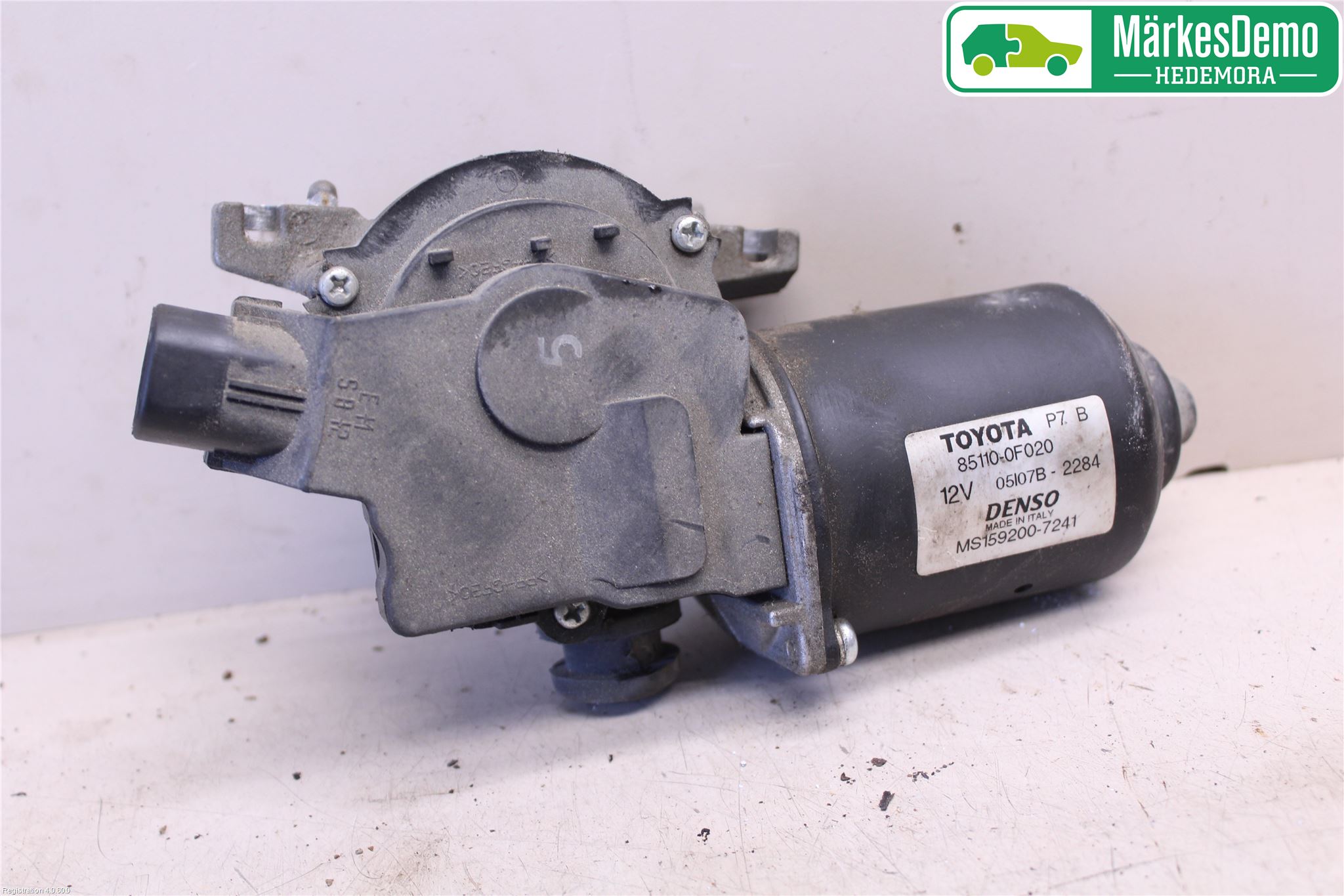 Toyota COROLLA VERSO 04-07 Torkarmotor Vindruta