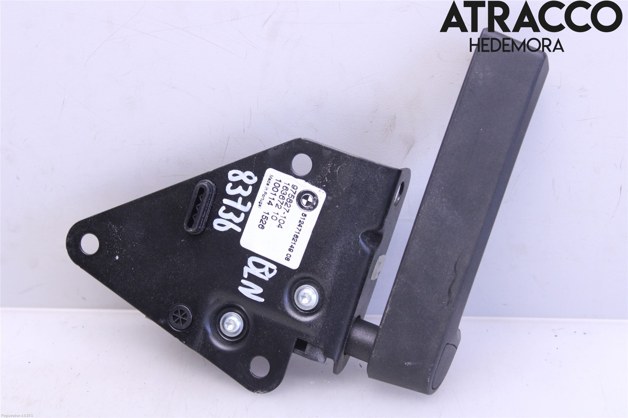 BMW X5 E70 07-13 Bakluckehandtag Inre