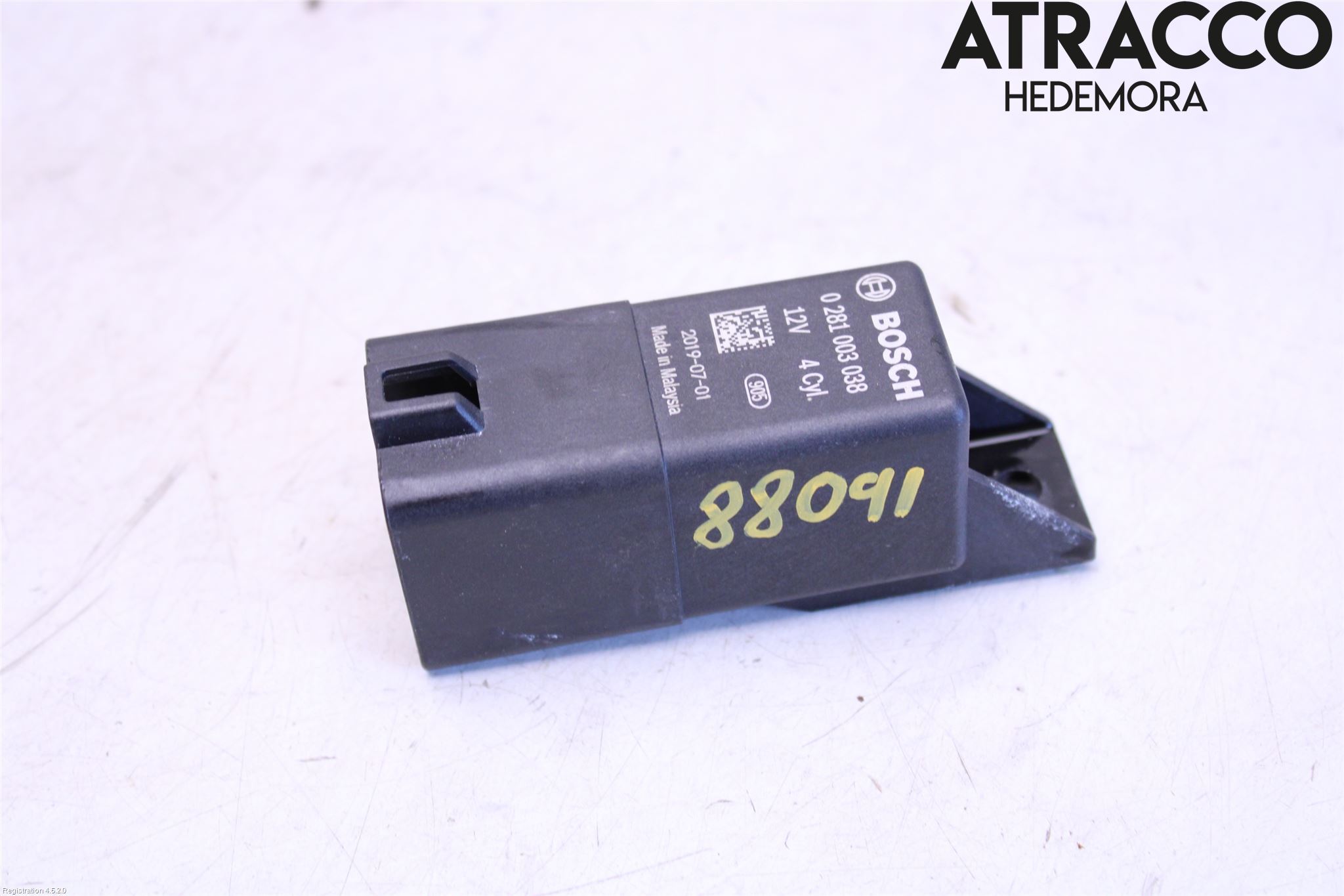 Audi A4/S4 B9 16-19 Relä Glödning Diesel