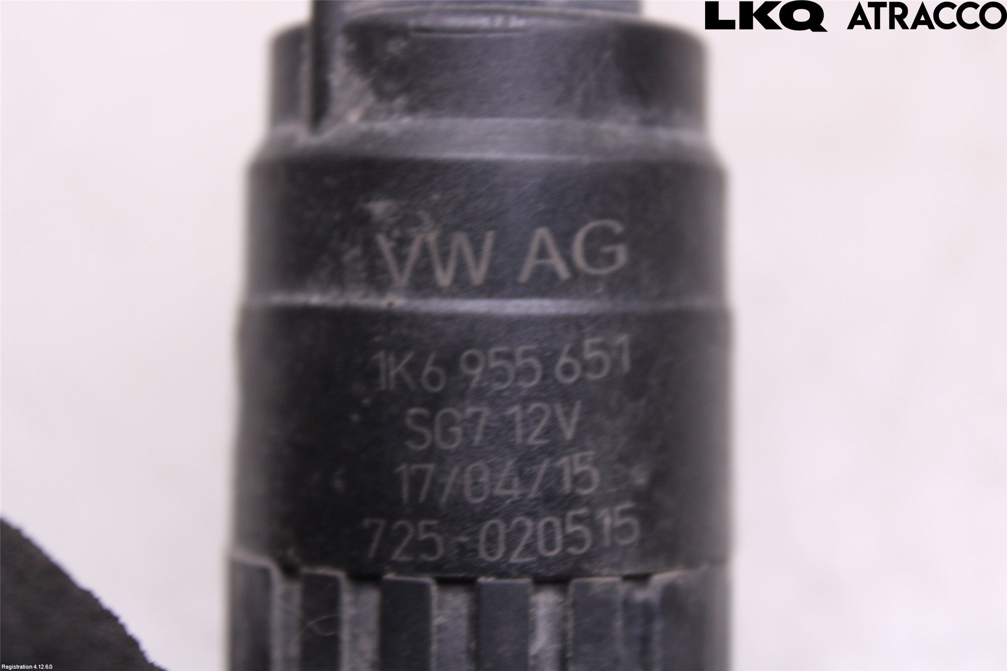 Volkswagen VW GOLF / E-GOLF VII 13-20 Spolarpump Vindruta