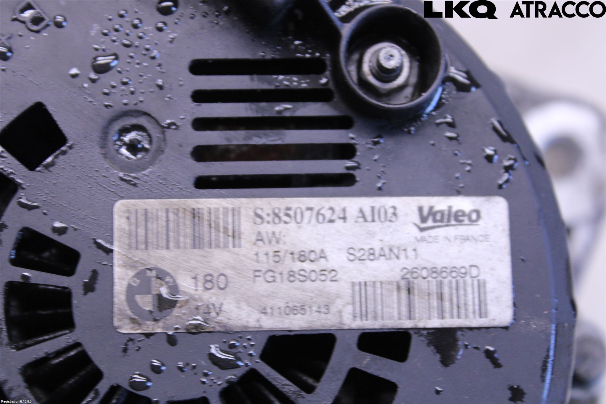 BMW 3 E90/91 SED/TOU 05-12 Generator