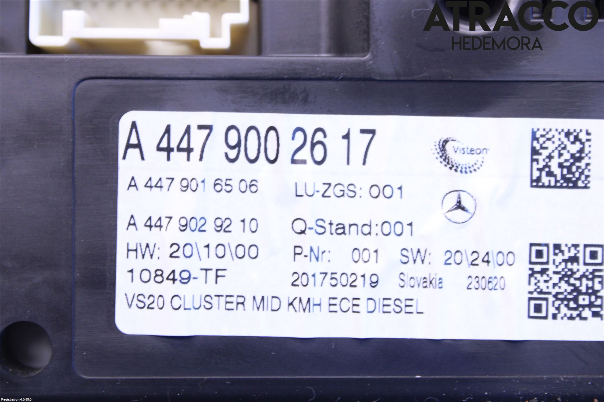 Mercedes-Benz MB VITO/V-KLASS (W640,W447,W448) 14- Instrument Komb