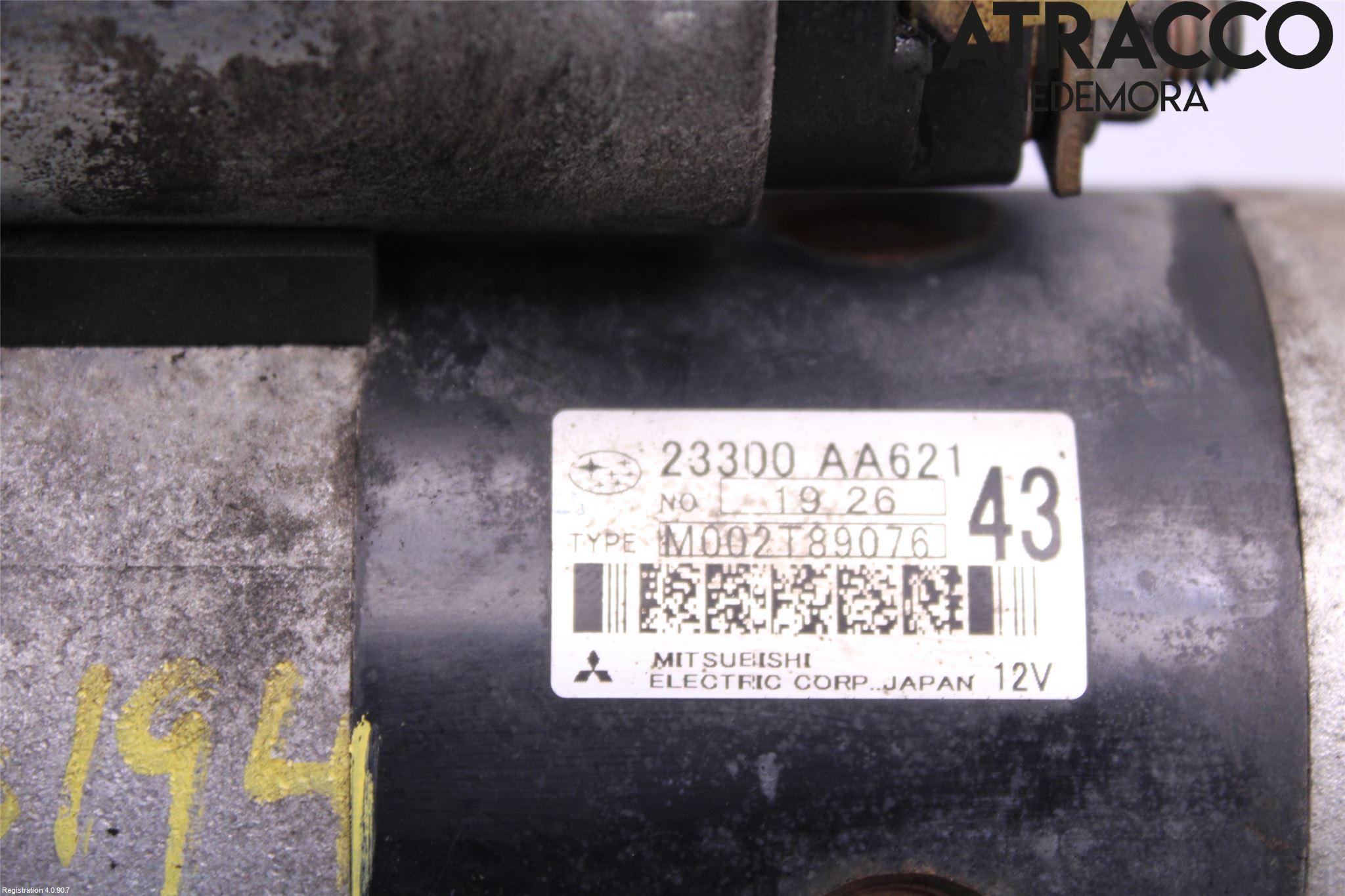 Subaru OUTBACK 10-15 Startmotor Diesel