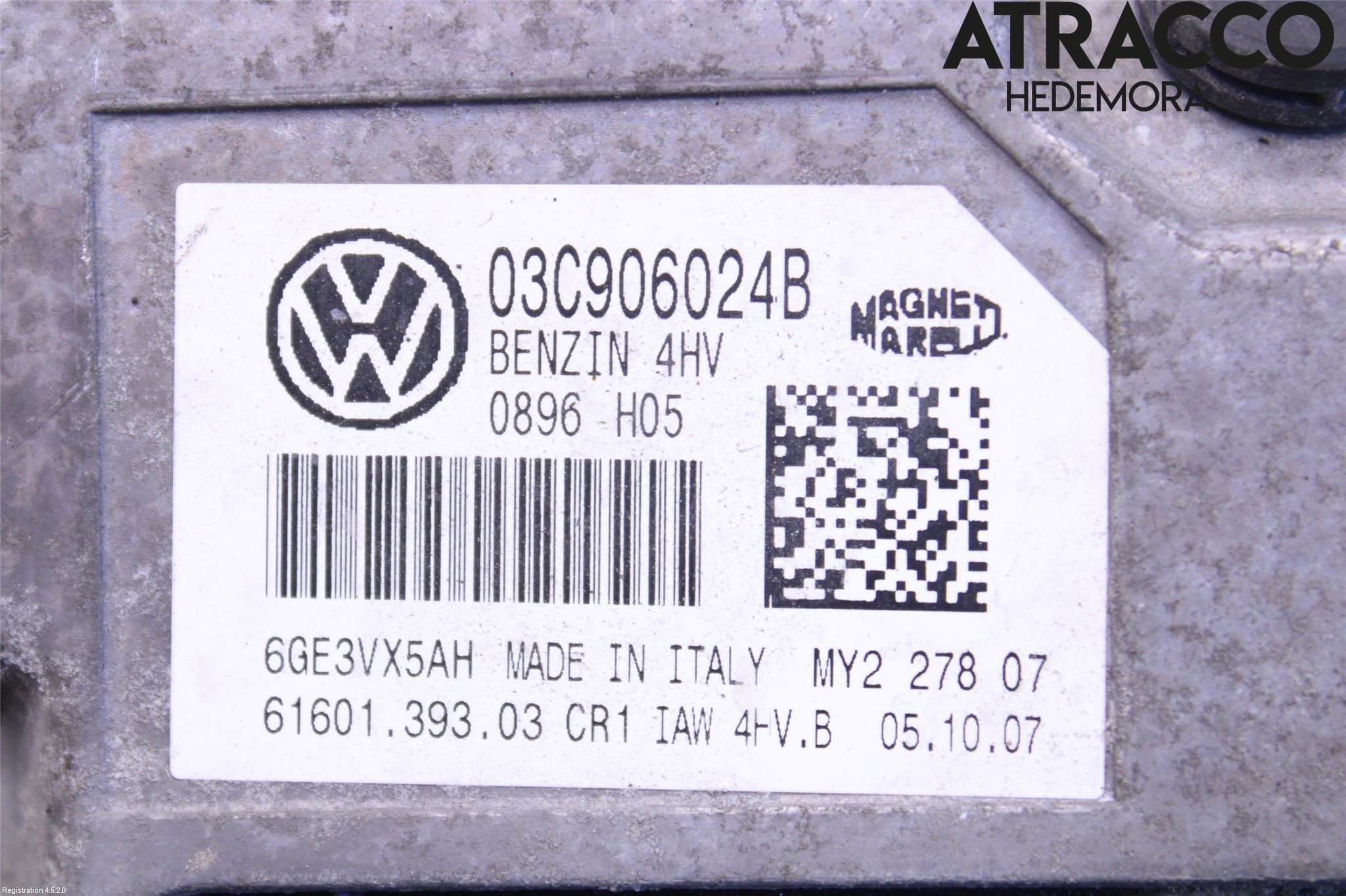 Skoda FABIA 07-14 Styrenhet Insprut Bensin