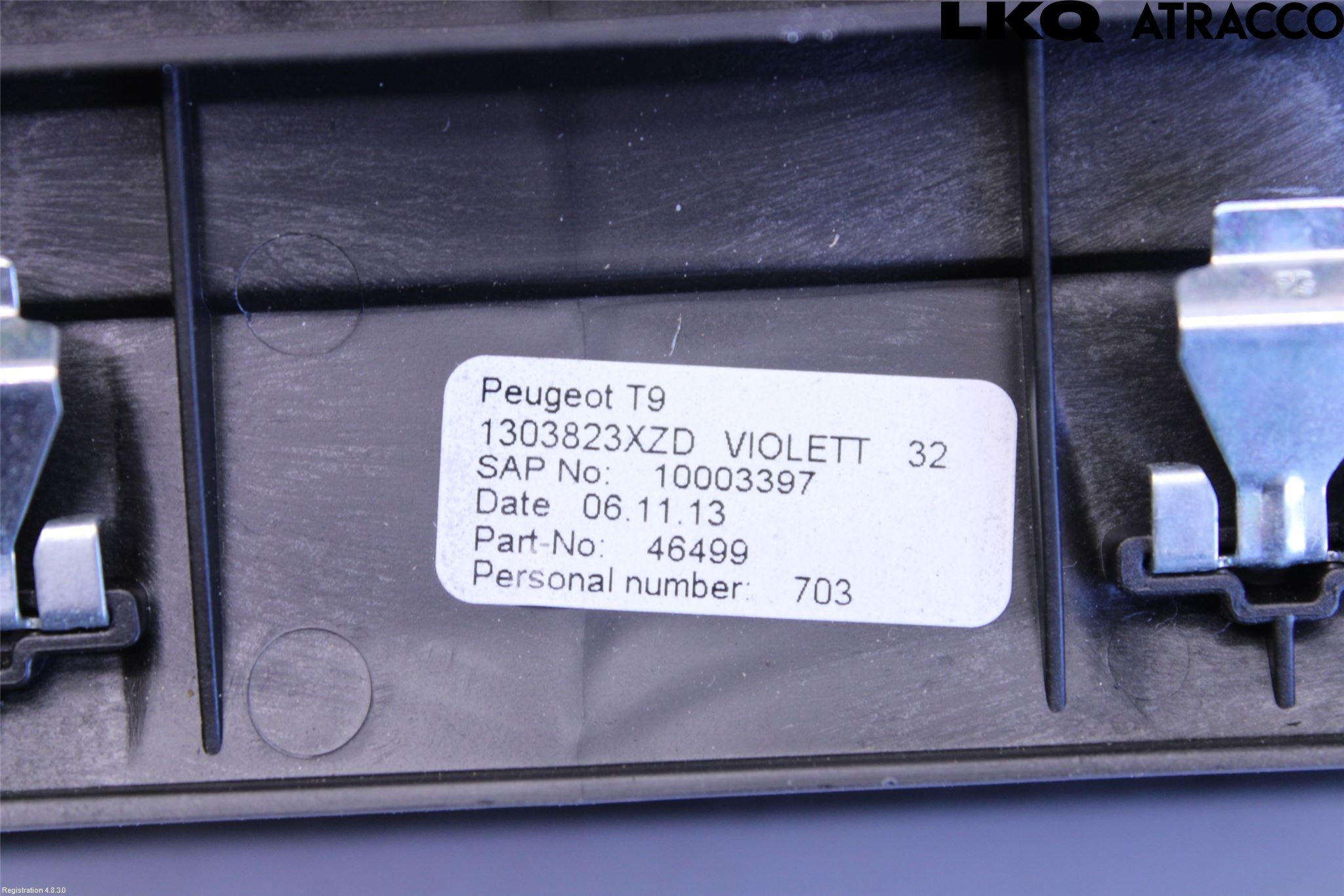 Peugeot 308 14-21 Defrosterkanal-Munstycke