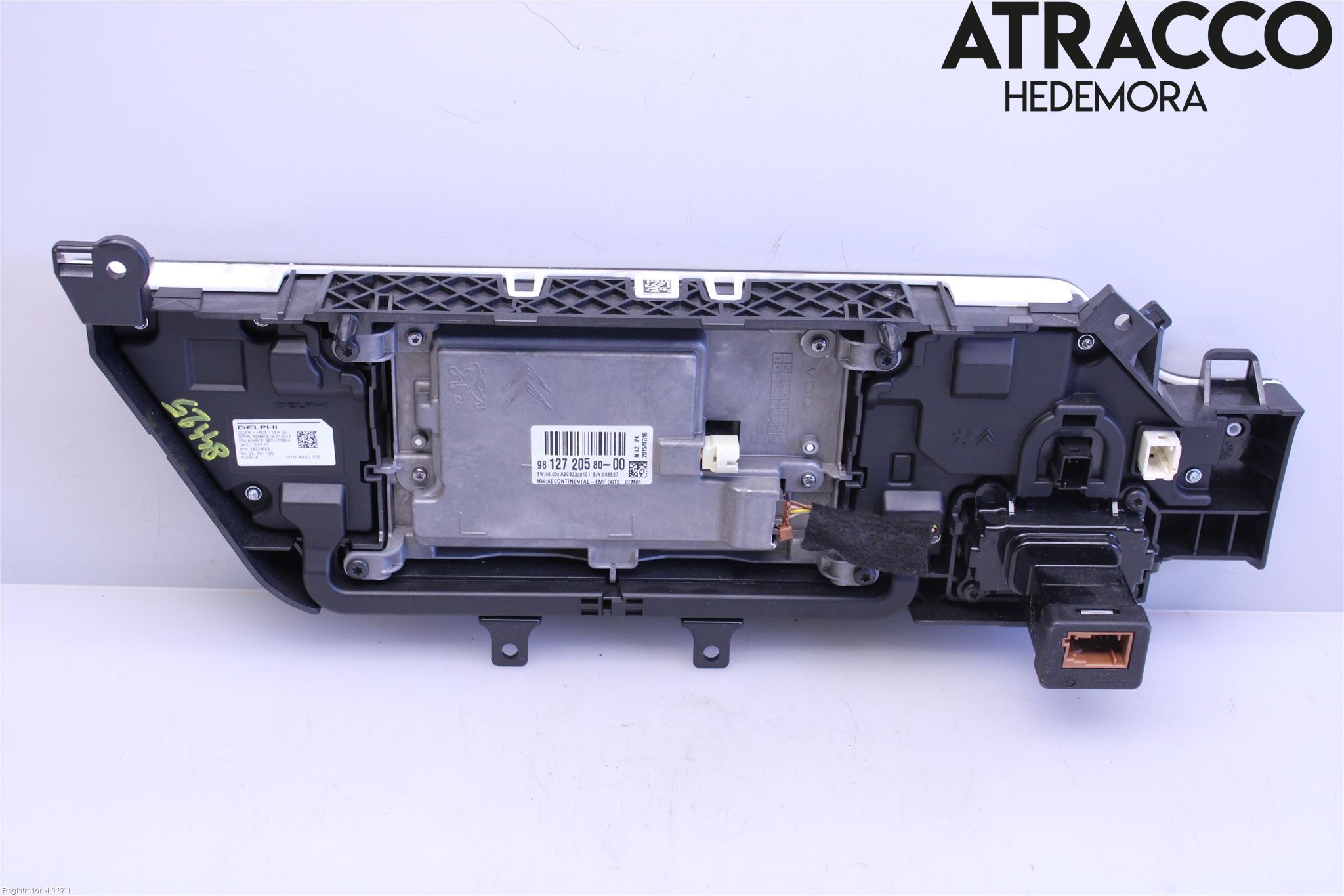 Citroen C4 GRAND PICASSO 14-18 Multifunktionsdisplay