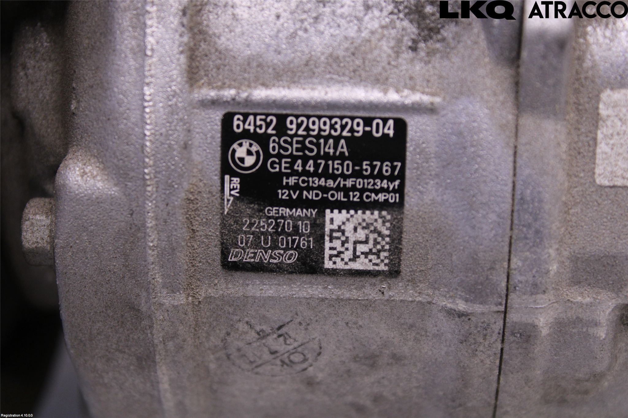 BMW 3 F30/F31/F80 12-19 Ac Kompressor