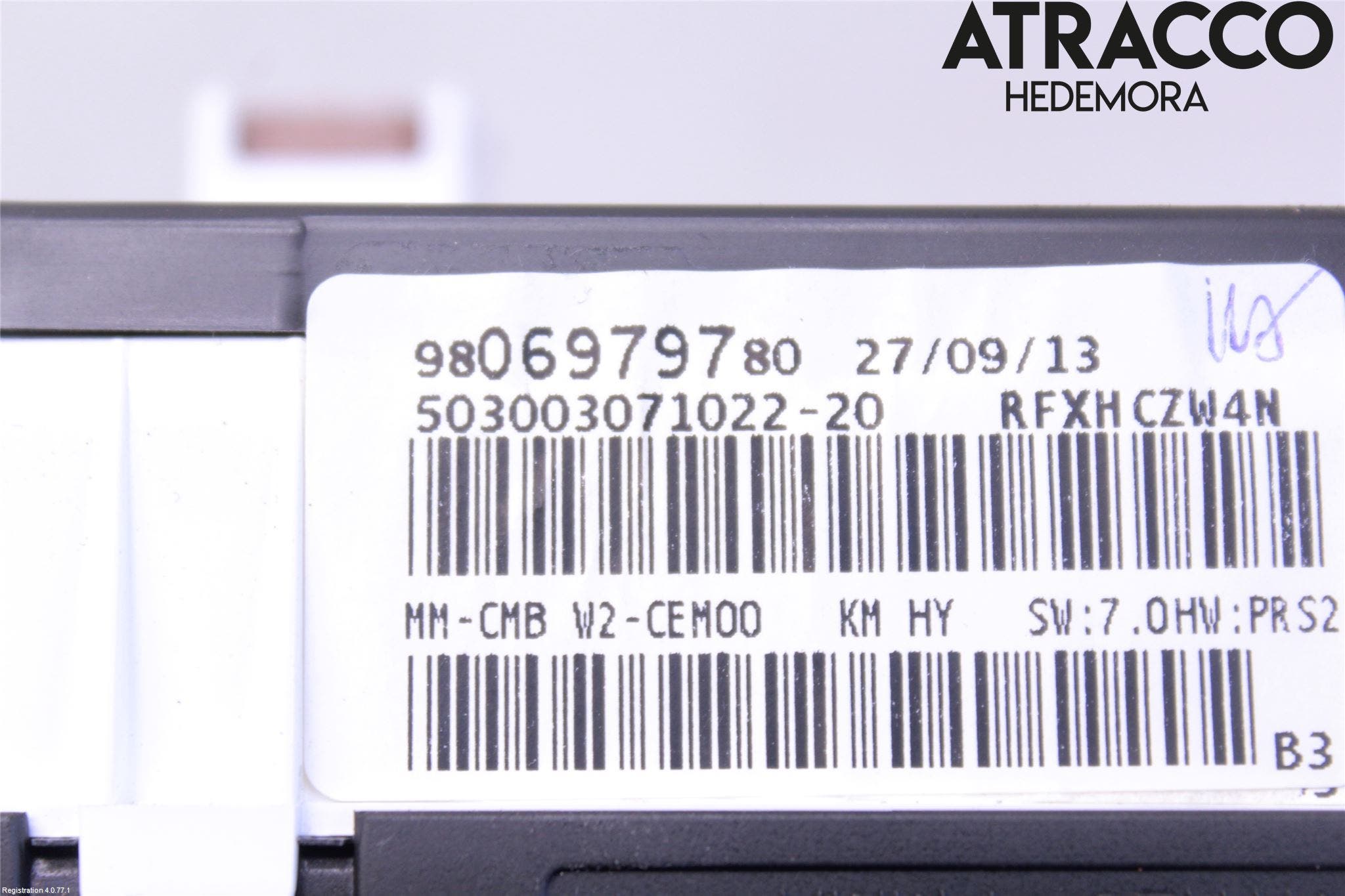 Peugeot 508 11-18 Instrument Komb