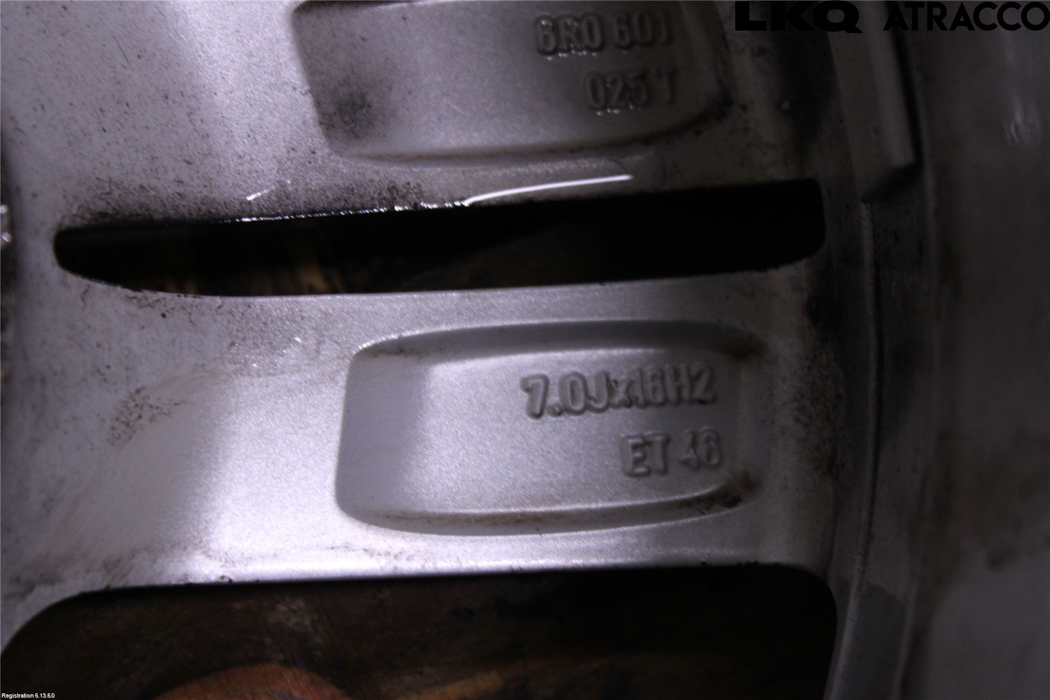 Volkswagen VW POLO 10-17 Fälgsats Aluminium