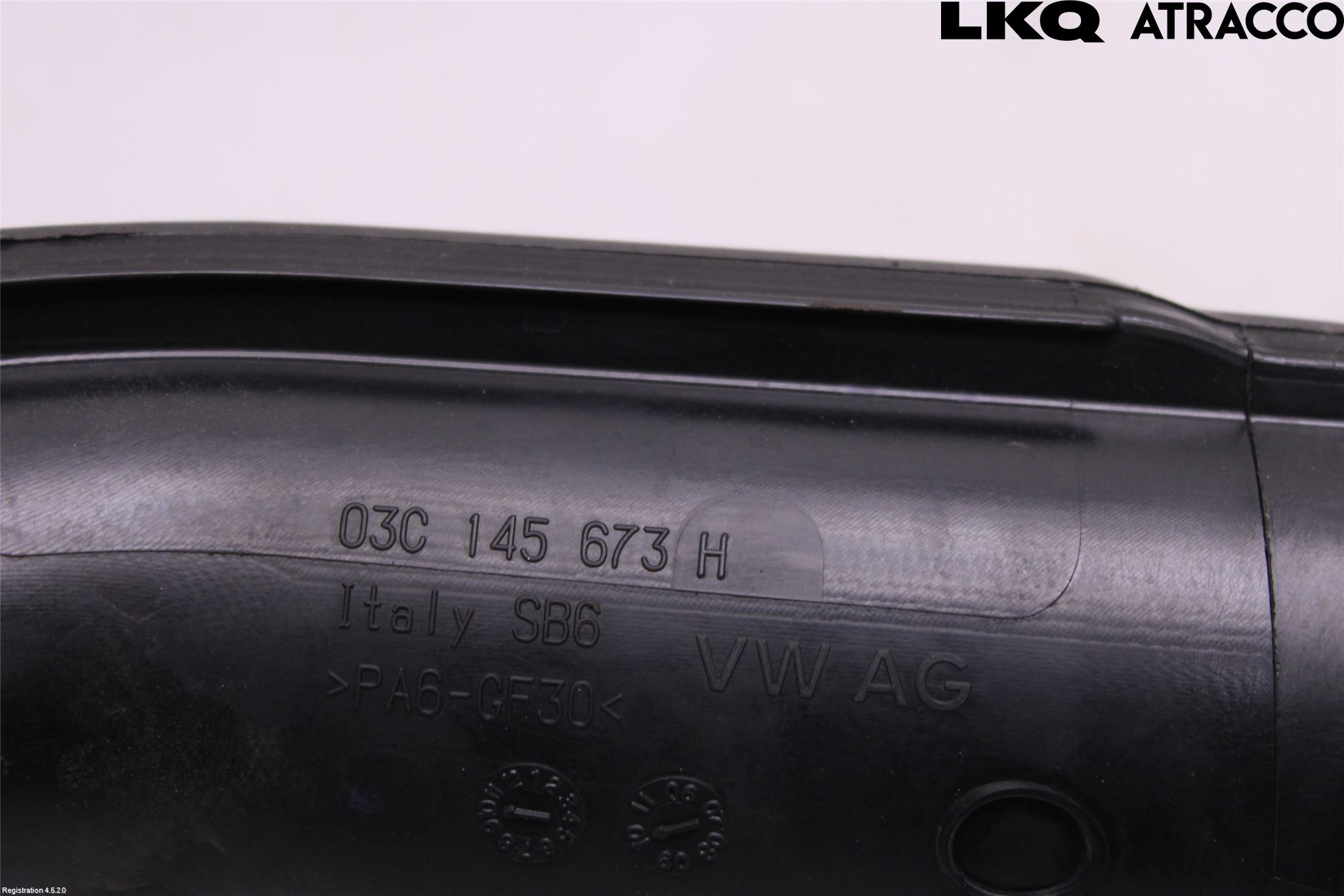 Volkswagen VW GOLF VI 09-13 Injgummibälg-Slang