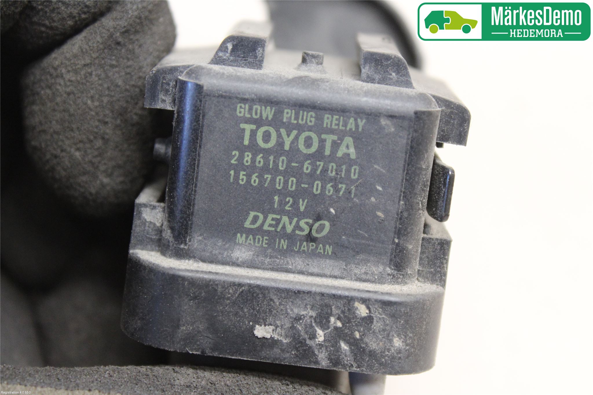 Toyota AVENSIS 09-15 Relä Glödning Diesel