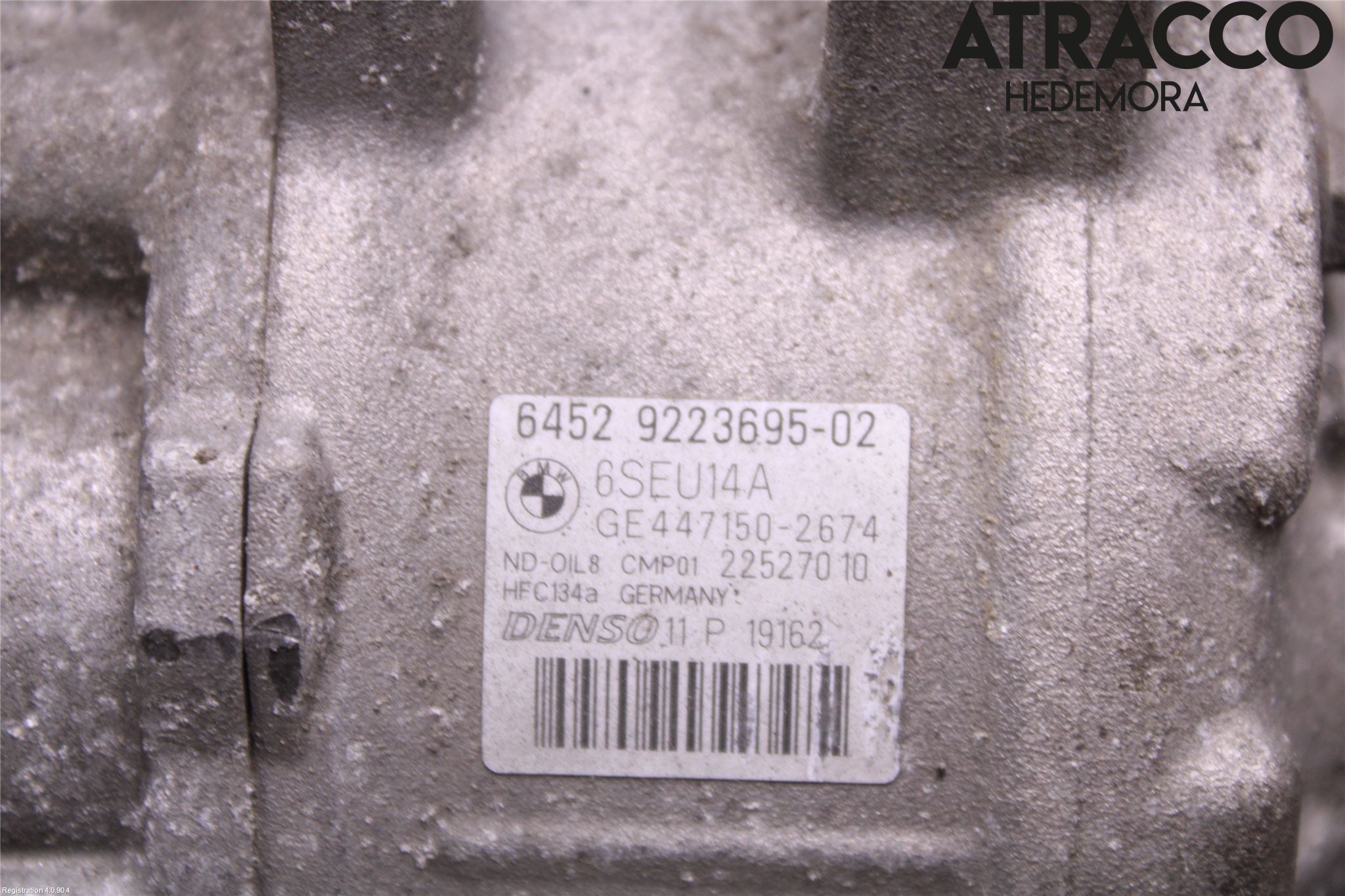 BMW 3 F30/F31/F80 12-19 Ac Kompressor