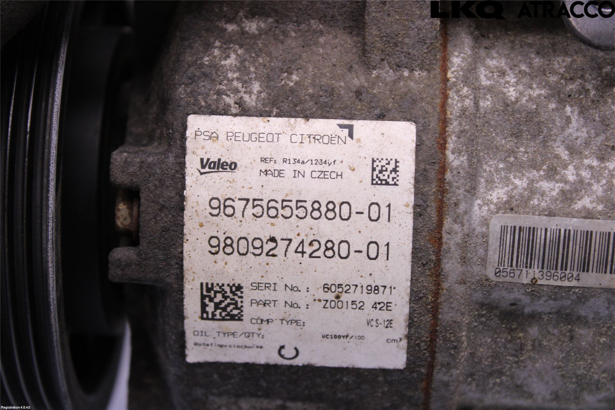 Peugeot 308 14-21 Ac Kompressor