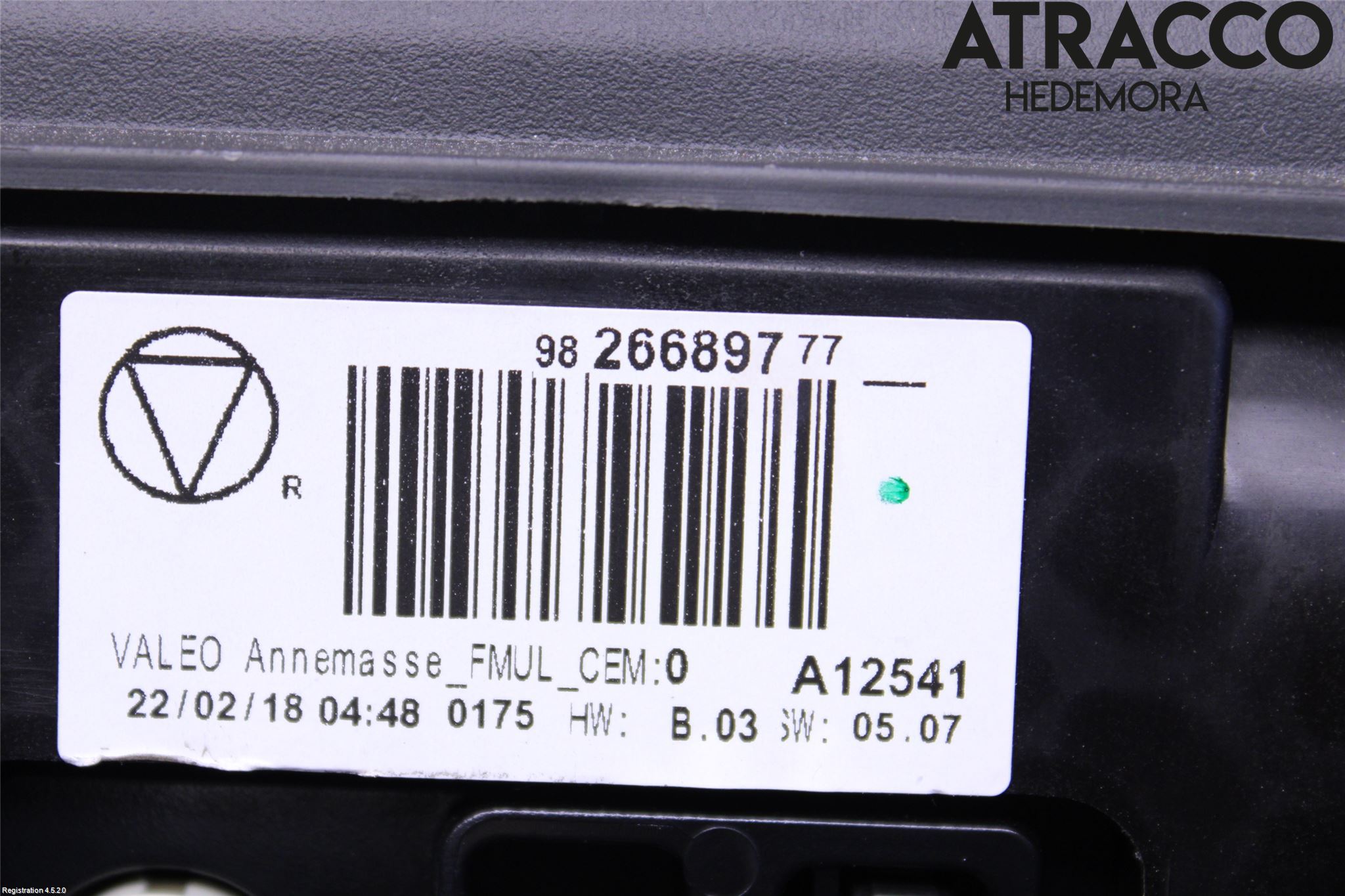 Citroen C4 CACTUS 14-20 Multifunktionsdisplay