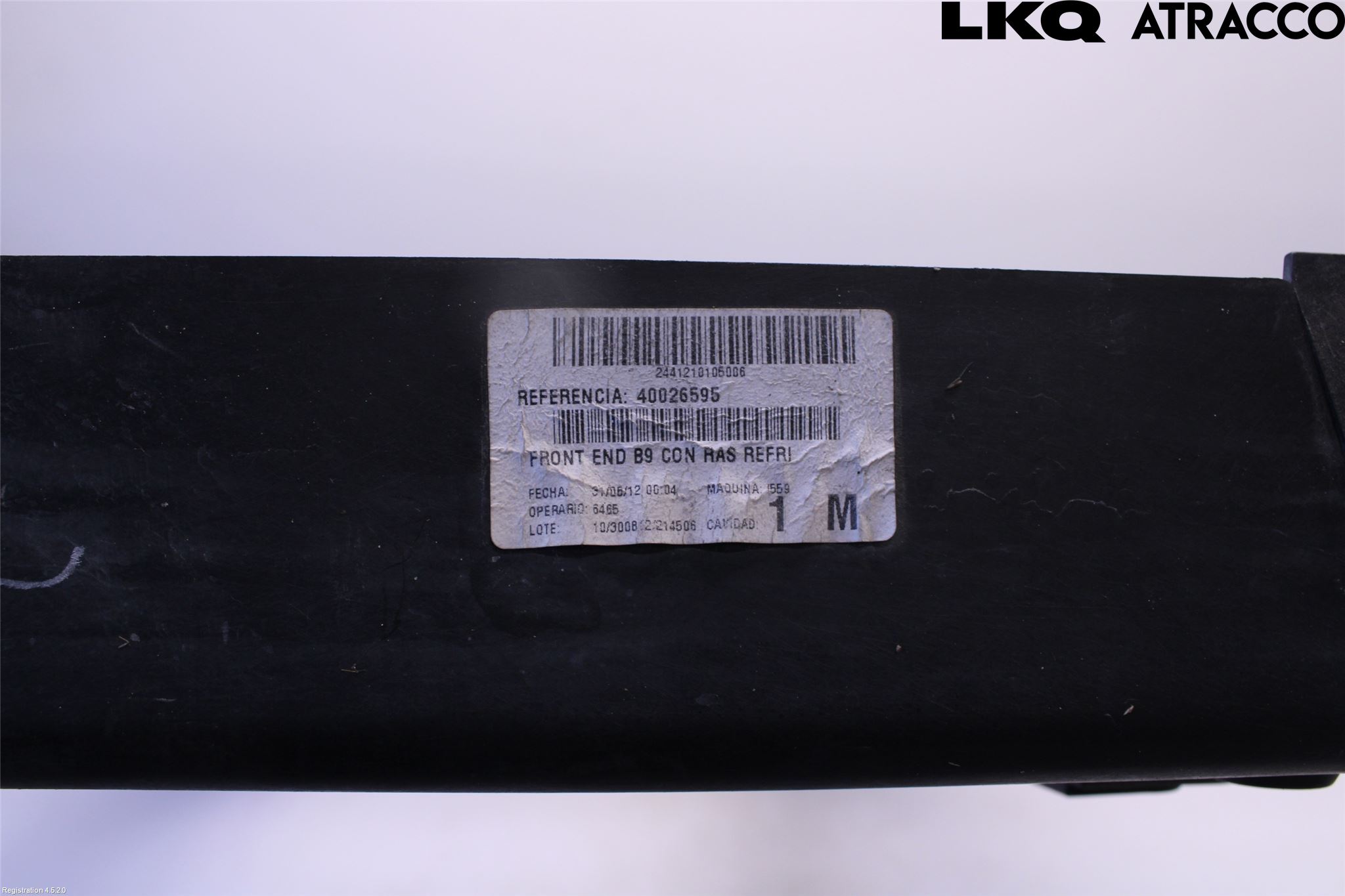 Peugeot PARTNER 08-15 Frontplåt