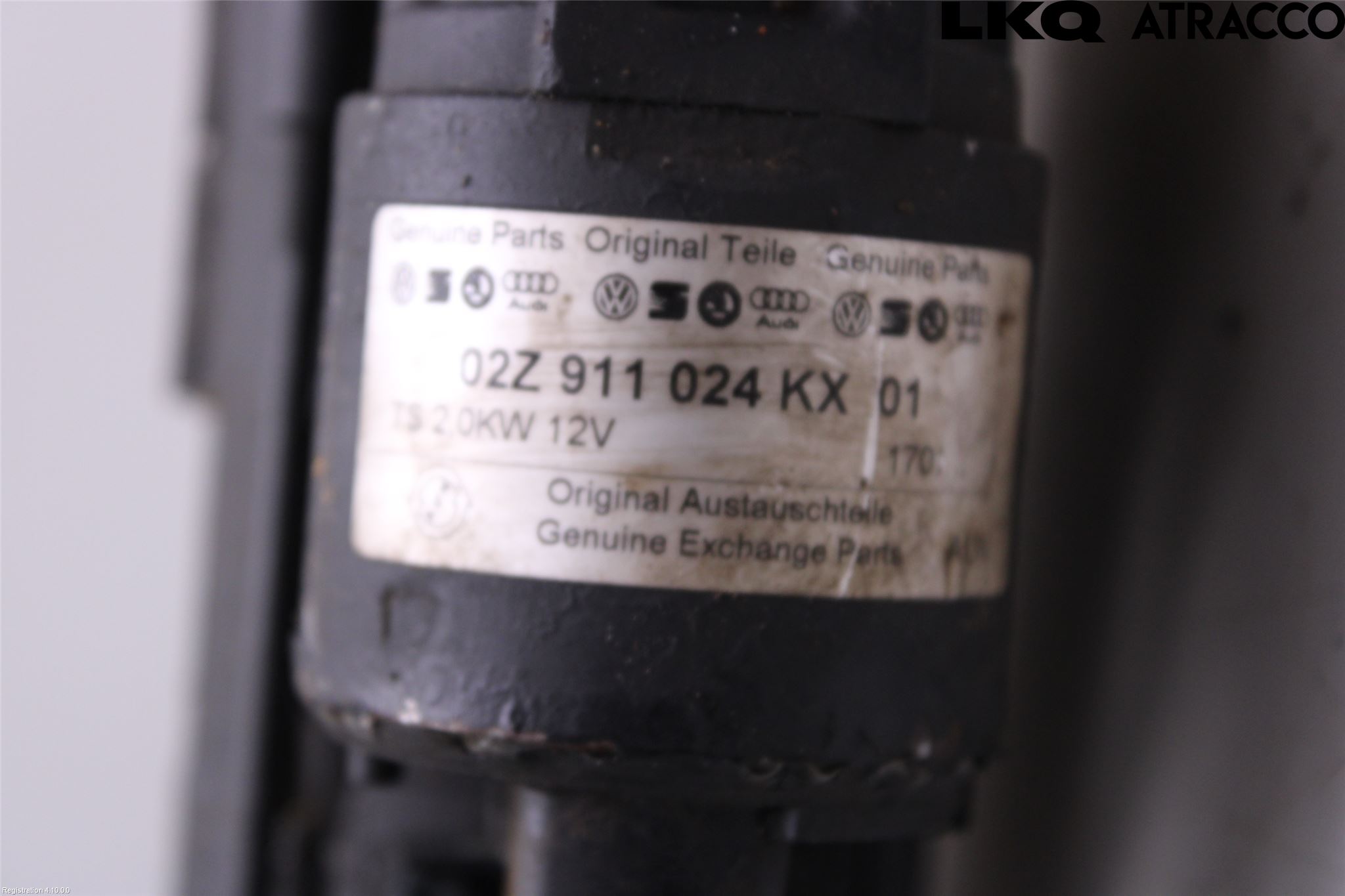 Volkswagen VW TRANSP/CARAVELLE (T5) 04-15 Startmotor Diesel