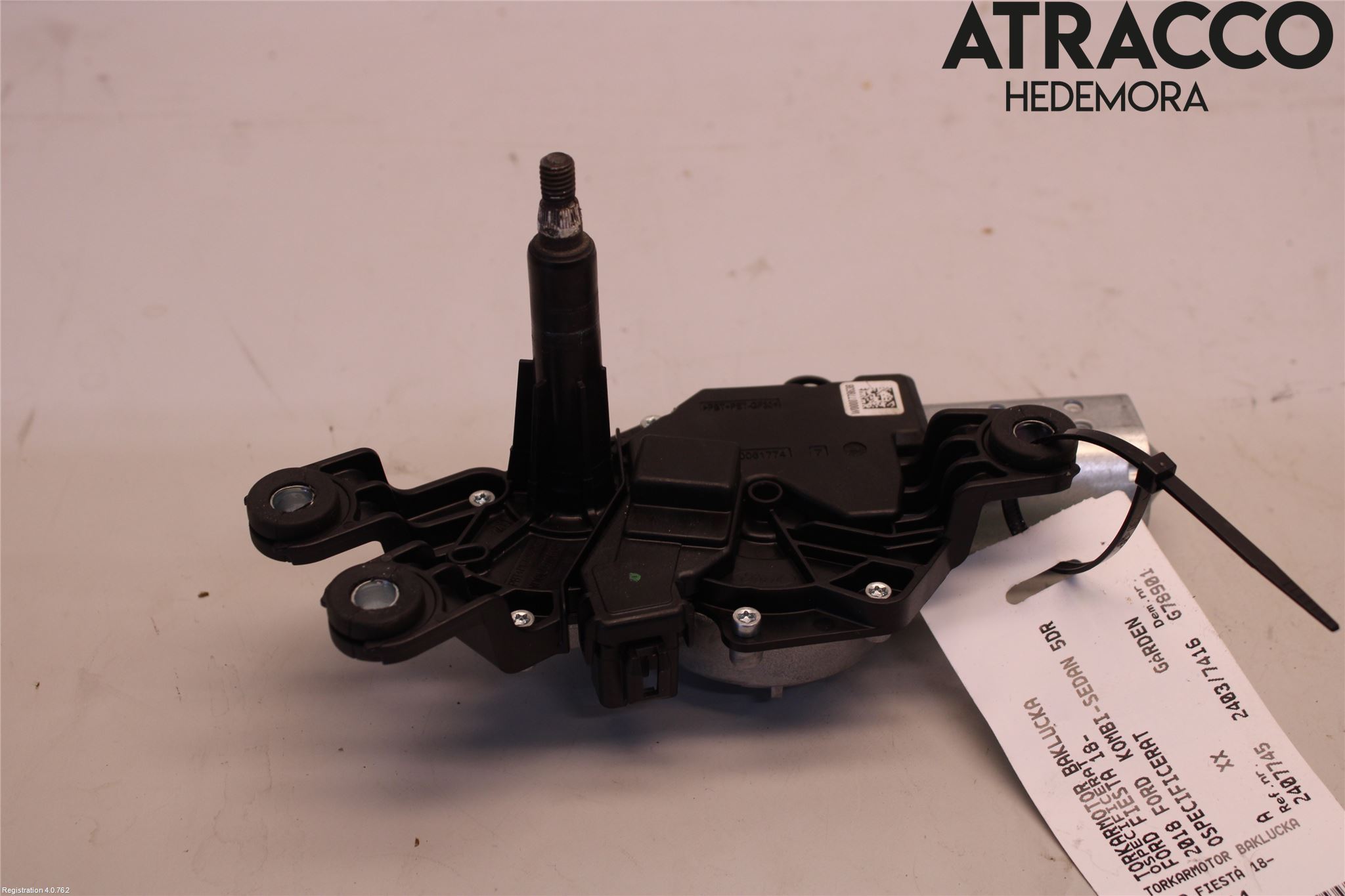 Ford FIESTA (VII) 18-23 Torkarmotor Baklucka