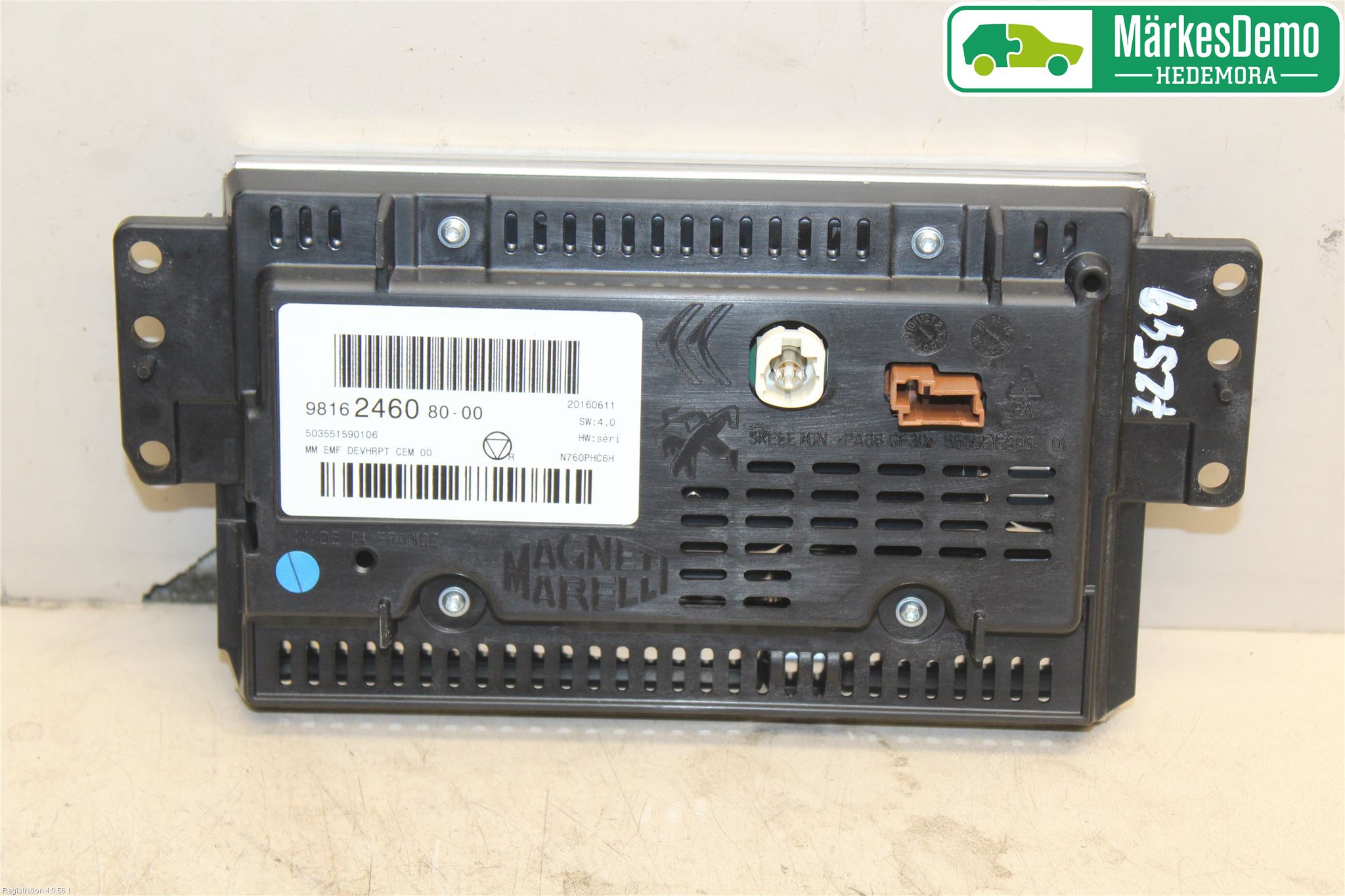 Citroen C3 10-17 Multifunktionsdisplay