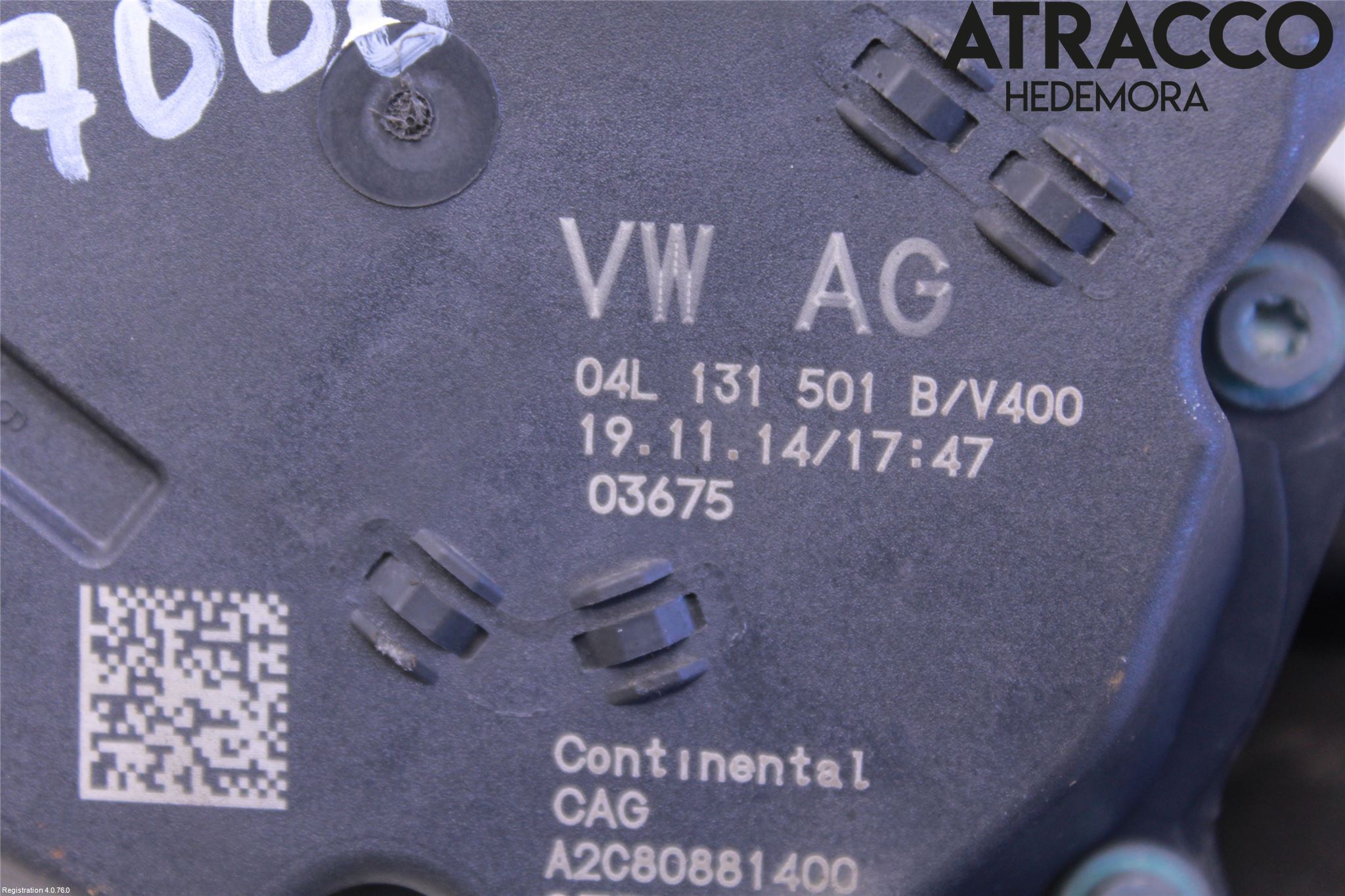 Audi A5 07-16 Injspjällhus