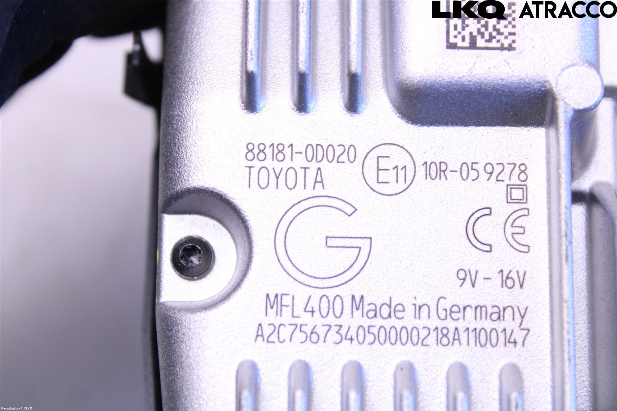 Toyota YARIS XP130 15-20 Sensor Aktivt Kollisionsskydd