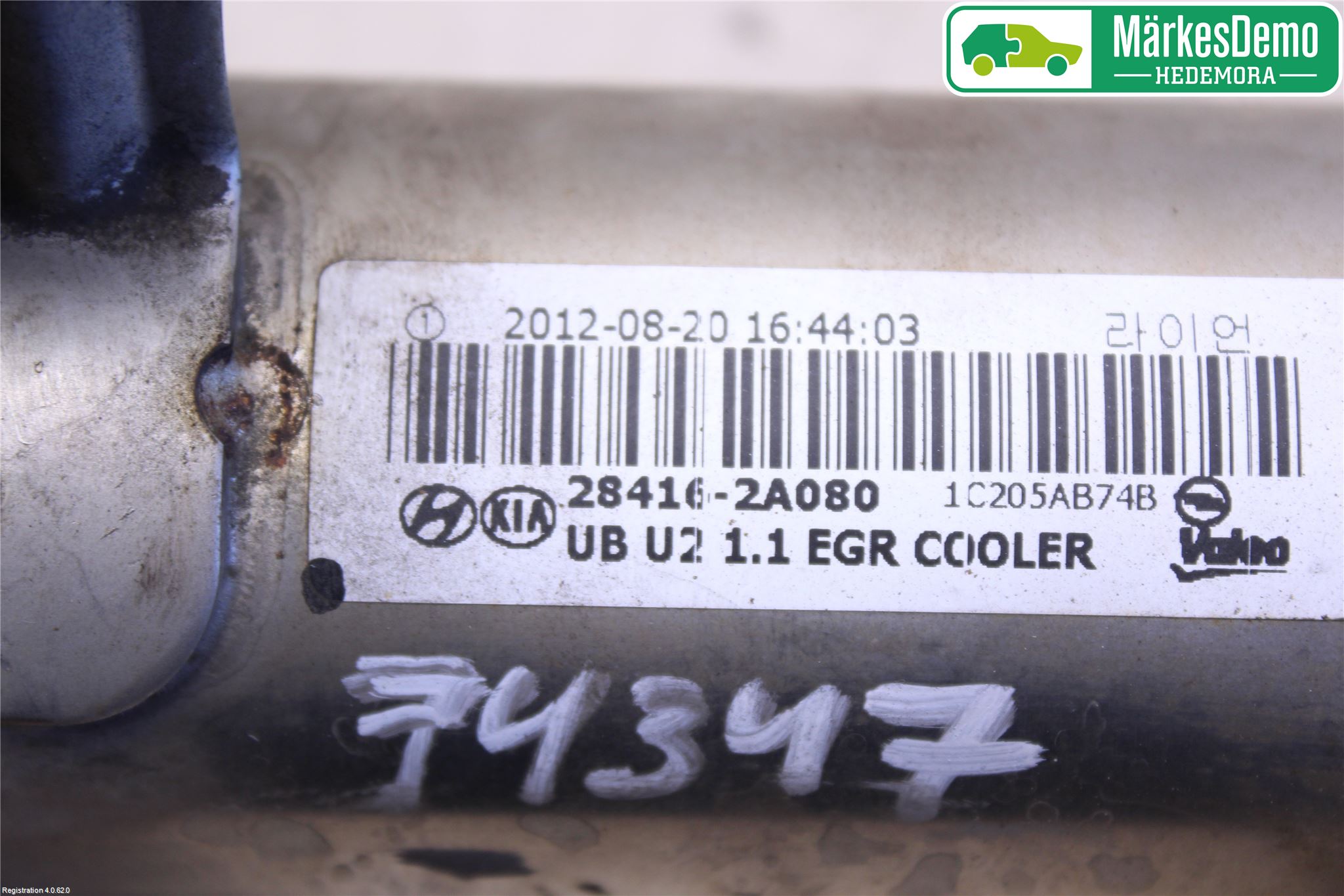 Hyundai i20 PB 09-14 Avgaskylare