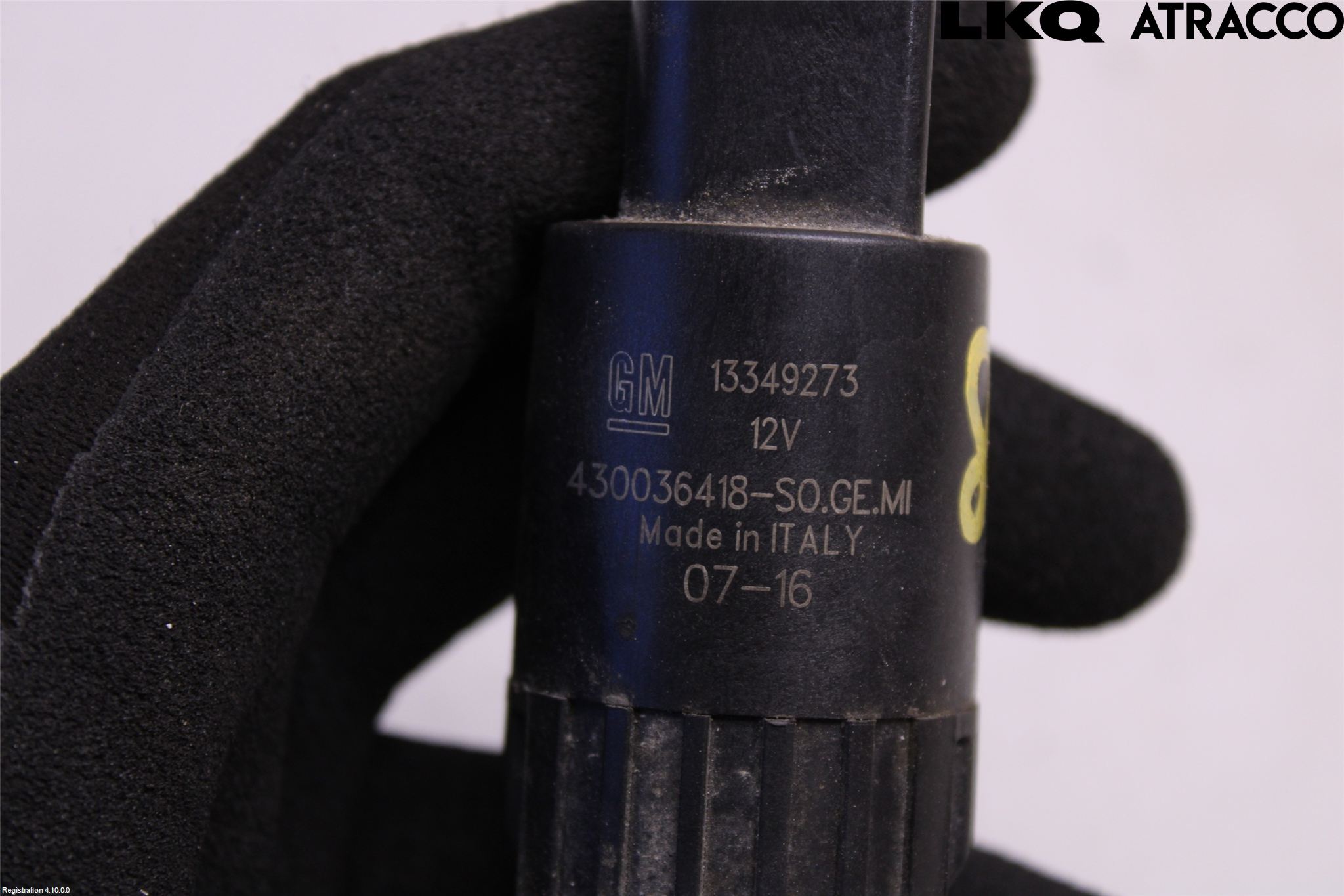 Opel ASTRA K 16-22 Spolarpump Vindruta