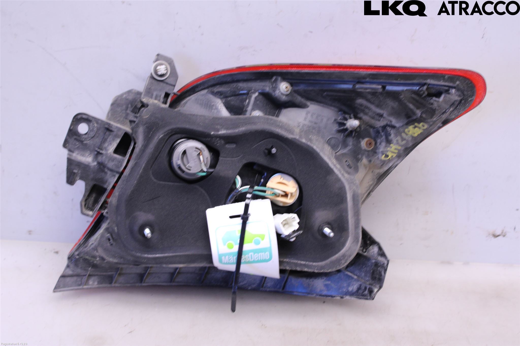 Toyota YARIS XP130 15-20 Bakljus Höger