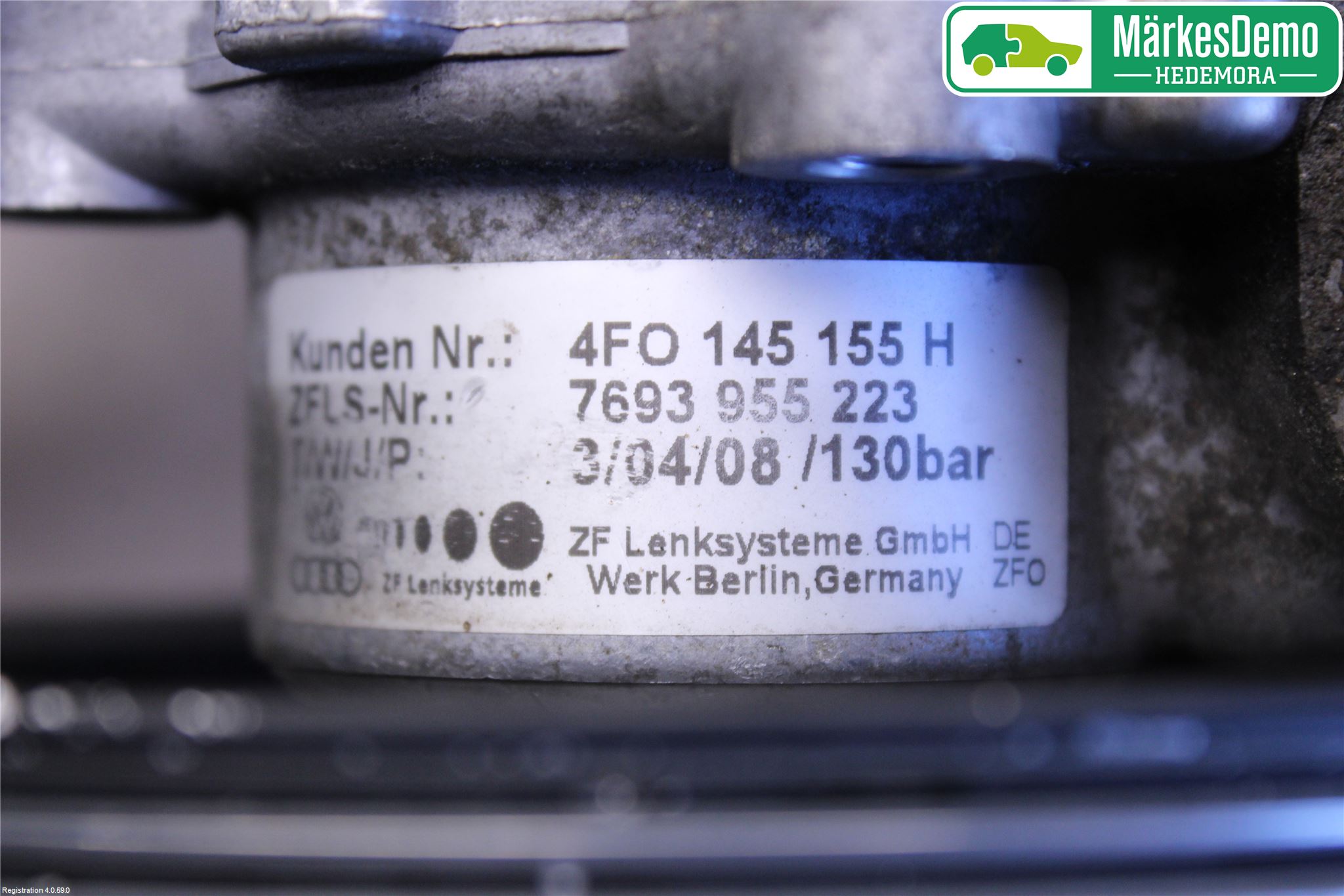 Audi A6/S6     05-11 Styrservopump