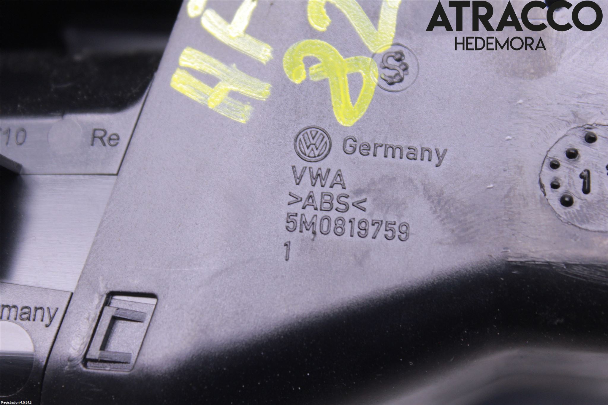 Volkswagen VW TIGUAN 07-16 Defrosterkanal-Munstycke