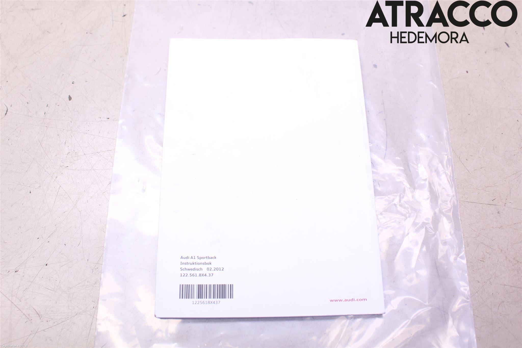 Audi A1/S1 11-18 Instruktionsbok