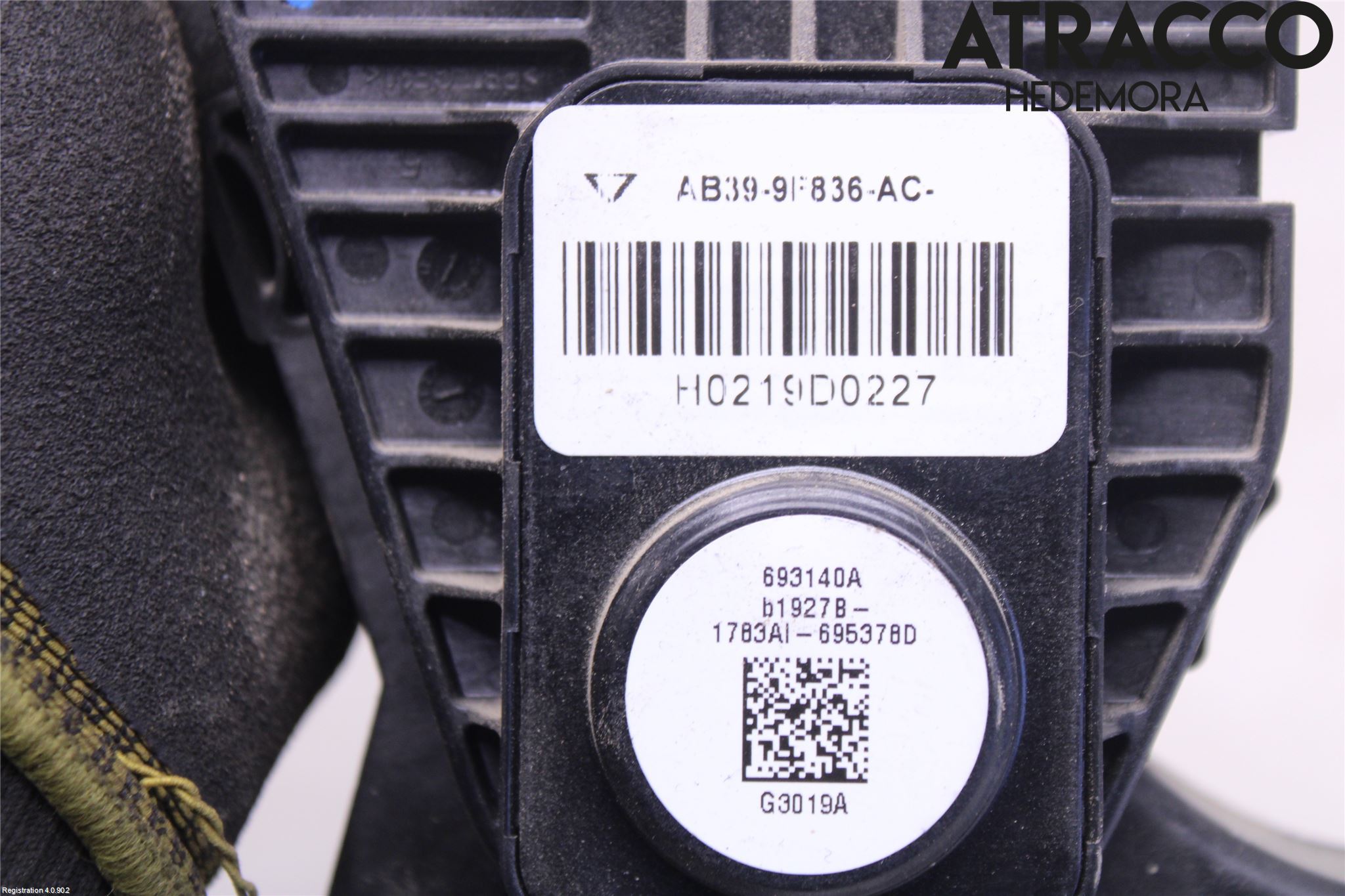 Ford RANGER EU 12-23 Gaspedal