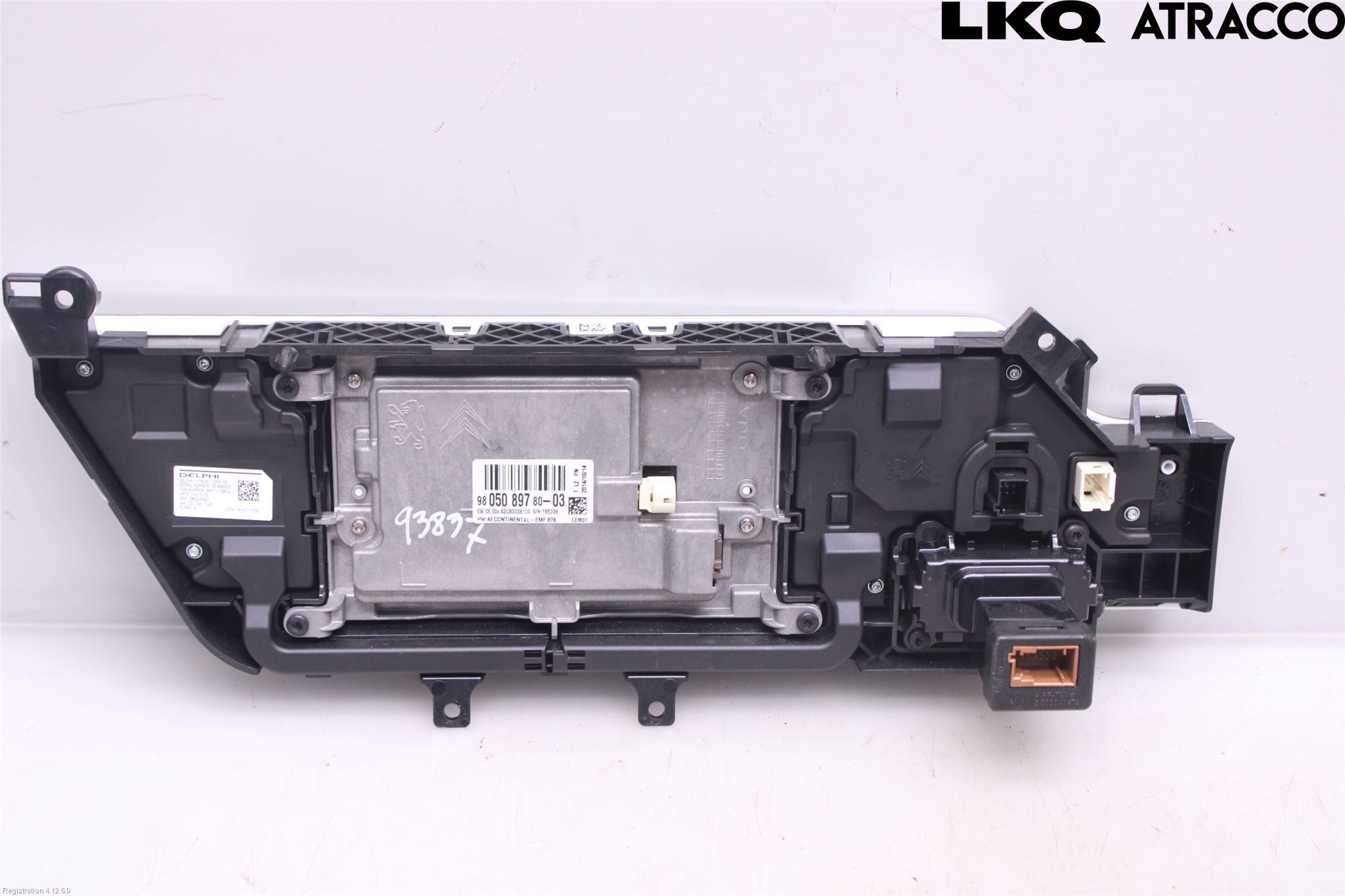 Citroen C4 GRAND PICASSO 14-18 Cd Radio - Multimediapanel