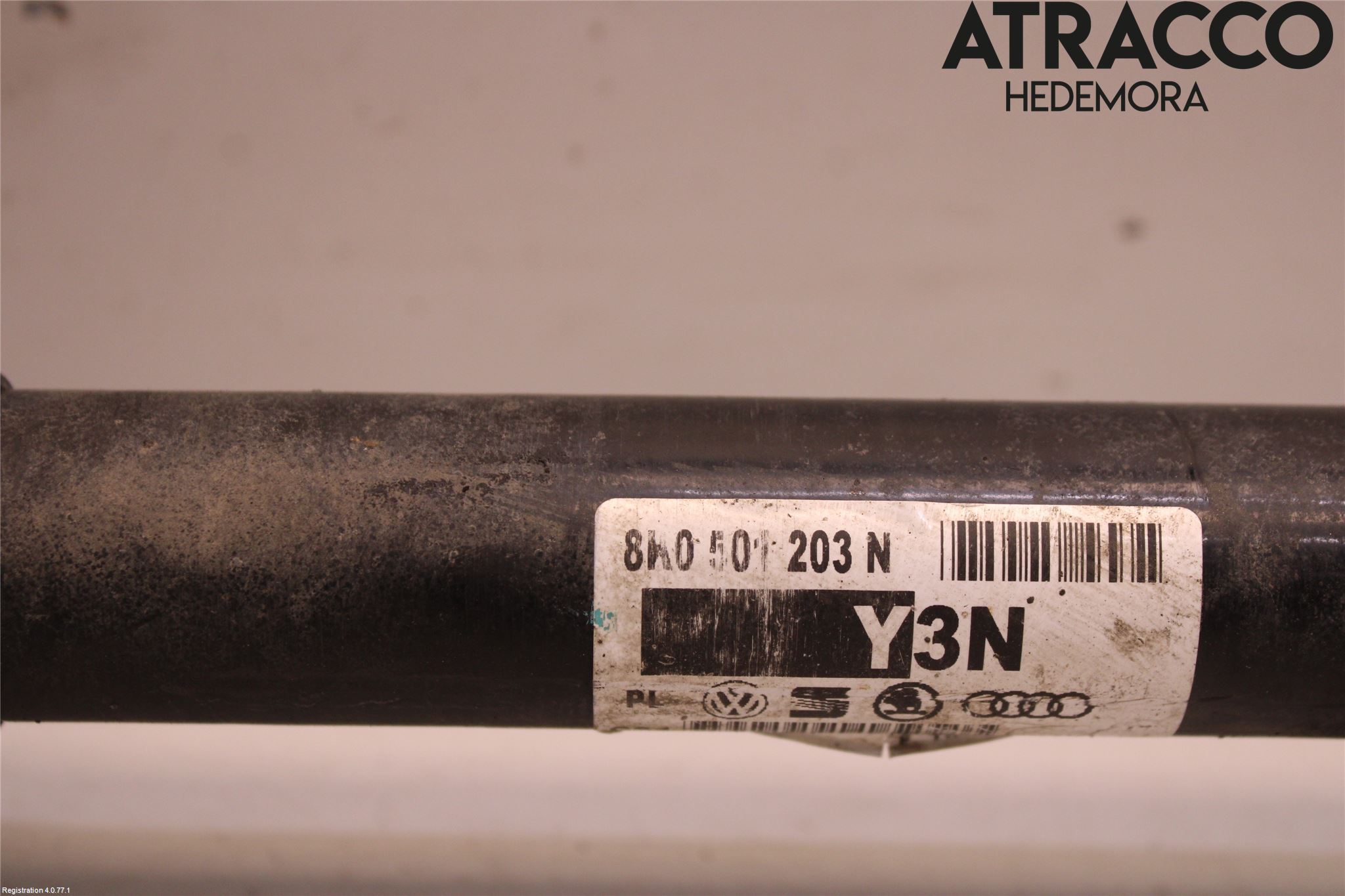 Audi A4 12-15 Drivaxel Bak Höger