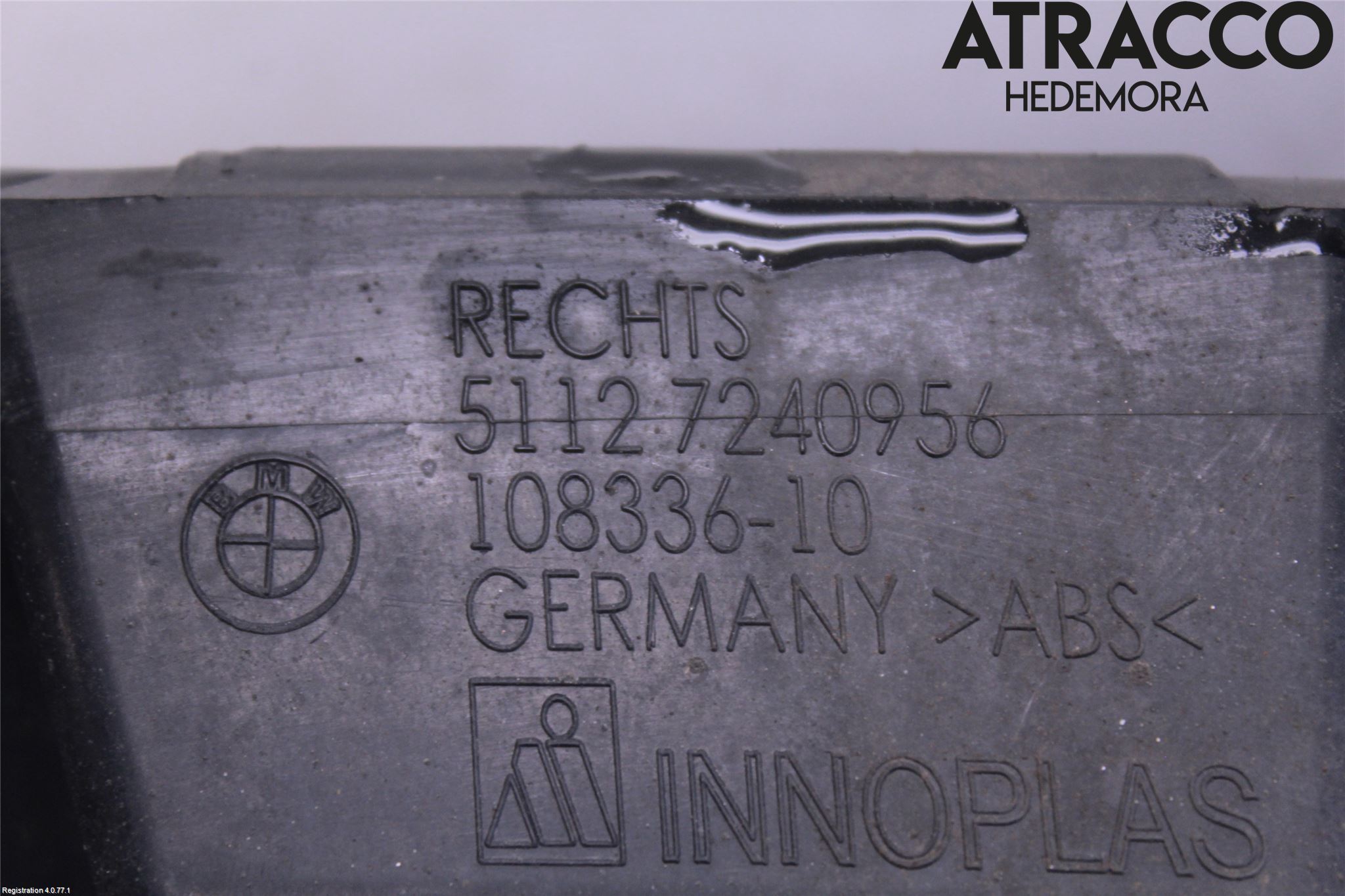 BMW 1 F20/F21 11-19 Stötfångarfäste Bak Hö