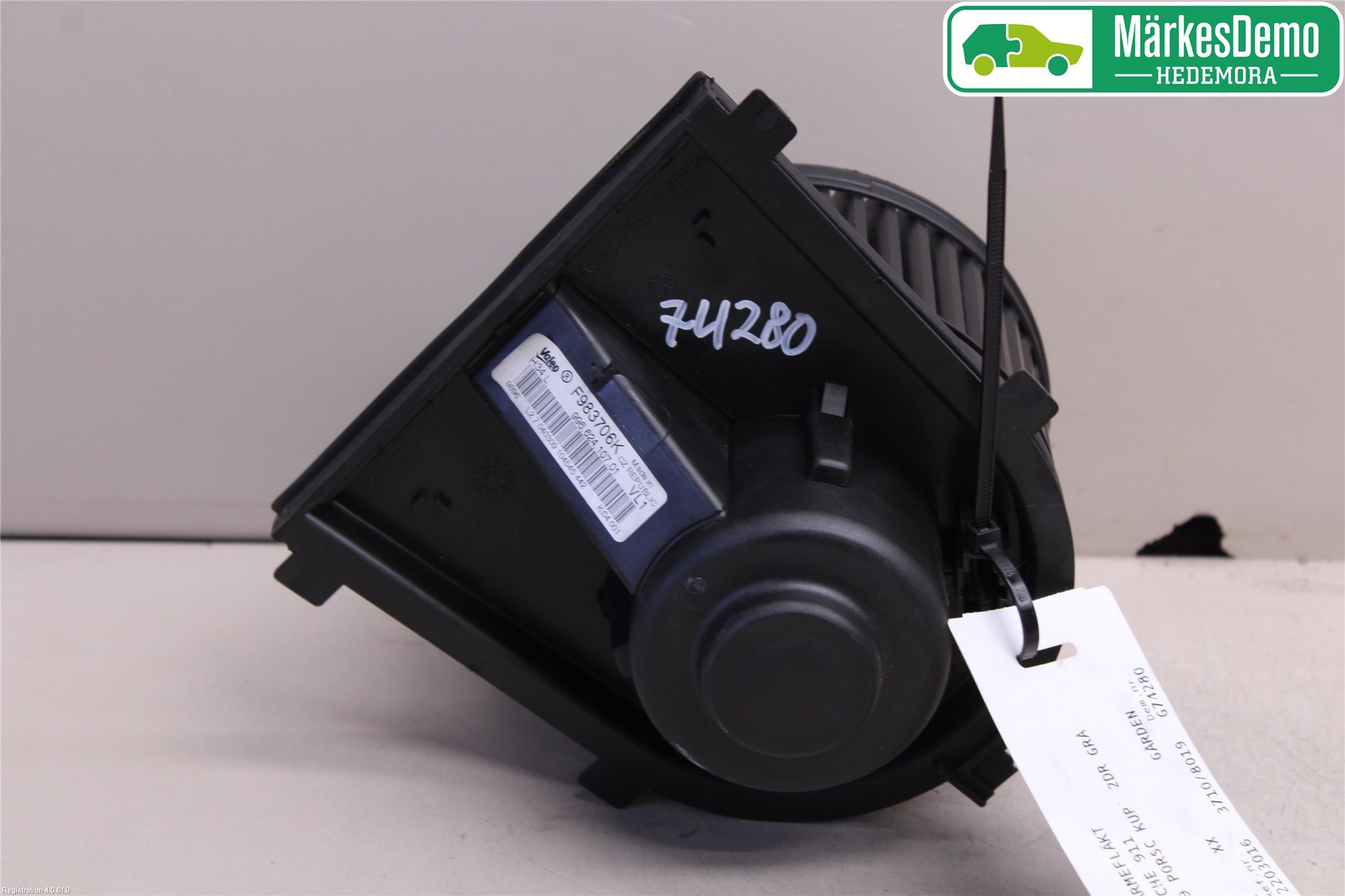 Porsche 911 64- Ac Värmefläkt