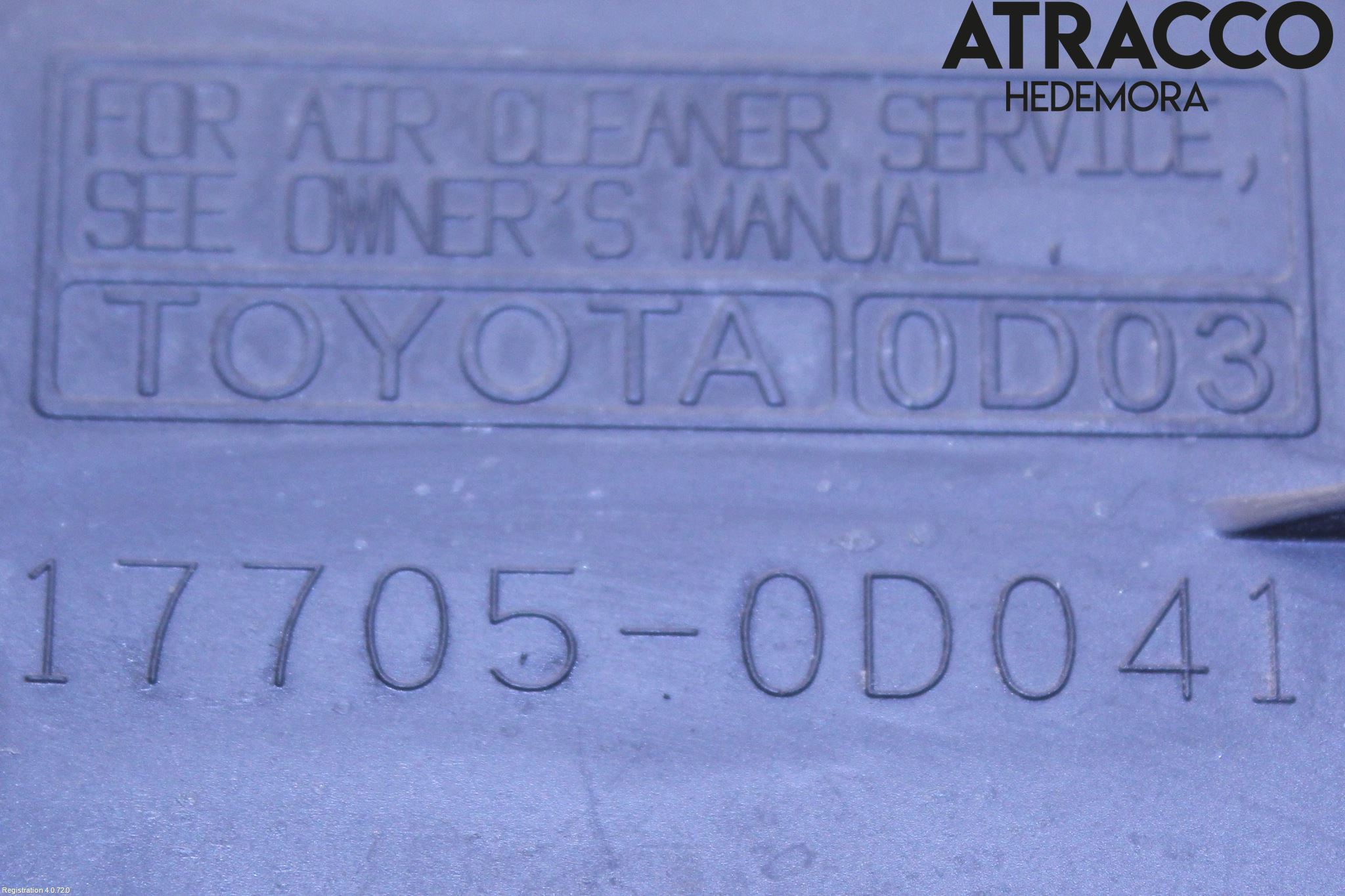 Toyota AVENSIS 03-06 Luftrenare